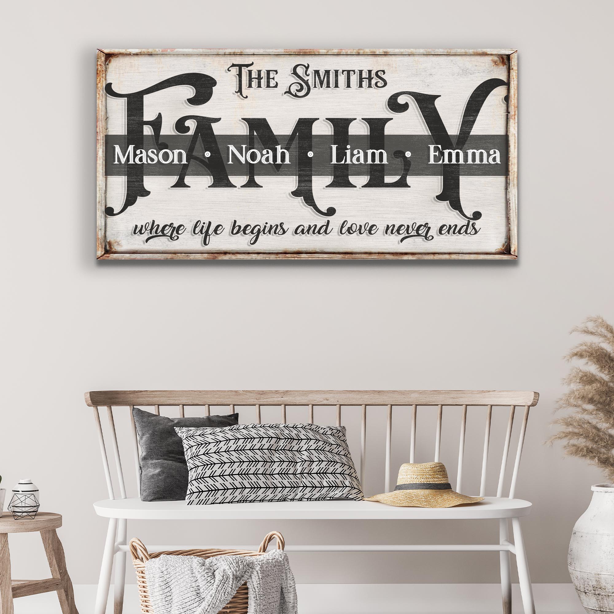 Family Sign XXIII on sale at MyriadMart