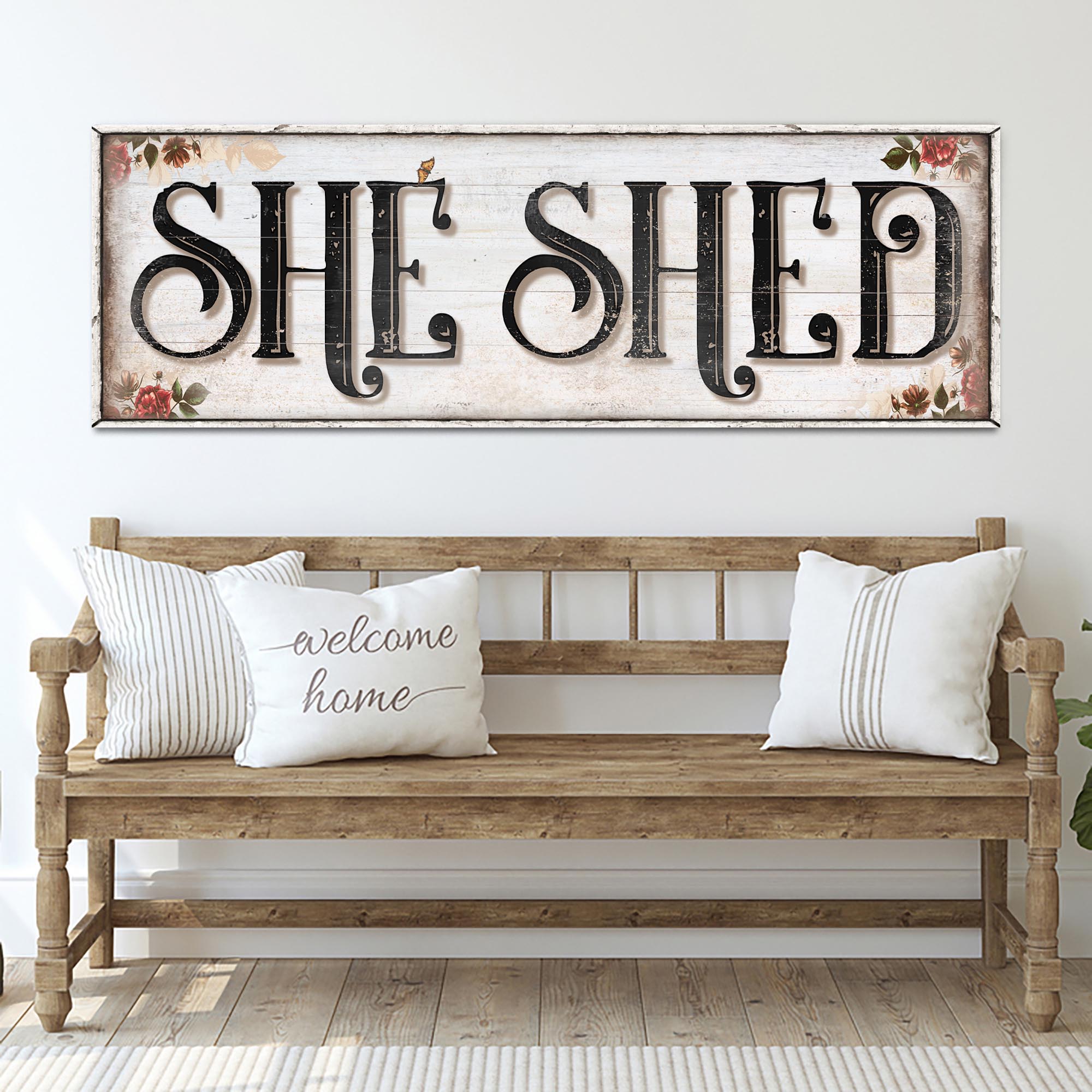 Personalized She Shed Sign XV on sale at MyriadMart