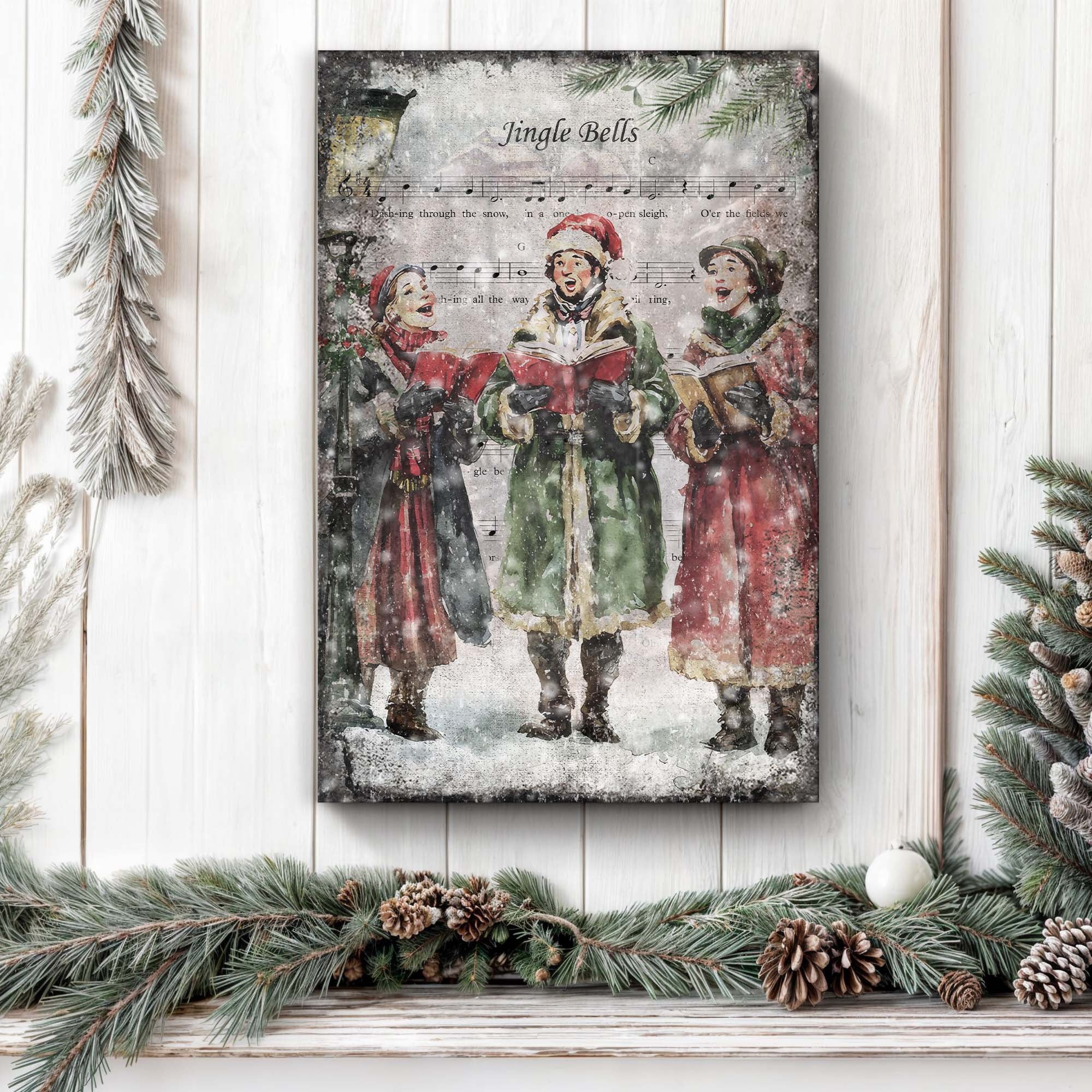 Vintage Christmas Carolers Wall Art II on sale at MyriadMart
