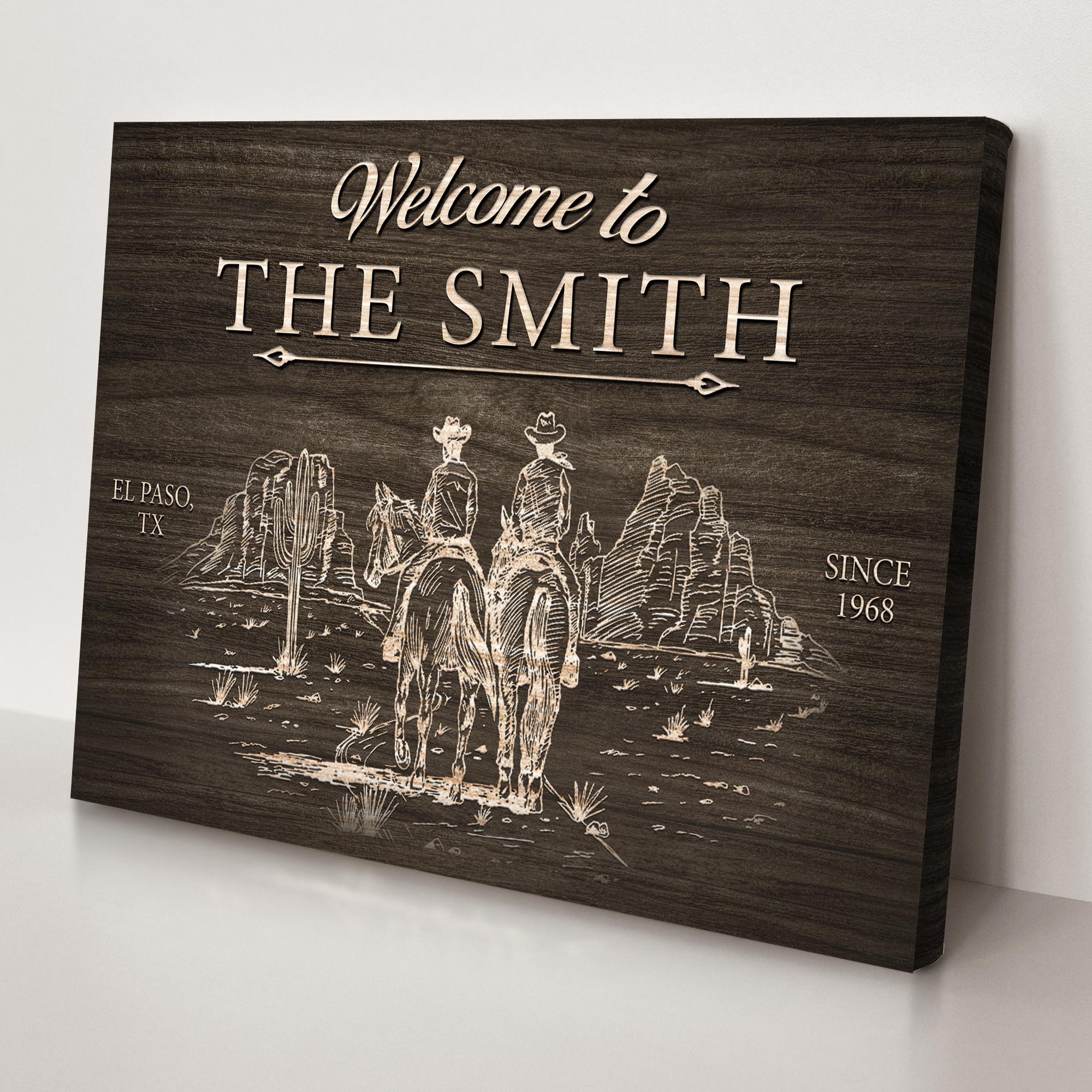 Cowboy Welcome Sign on sale at MyriadMart