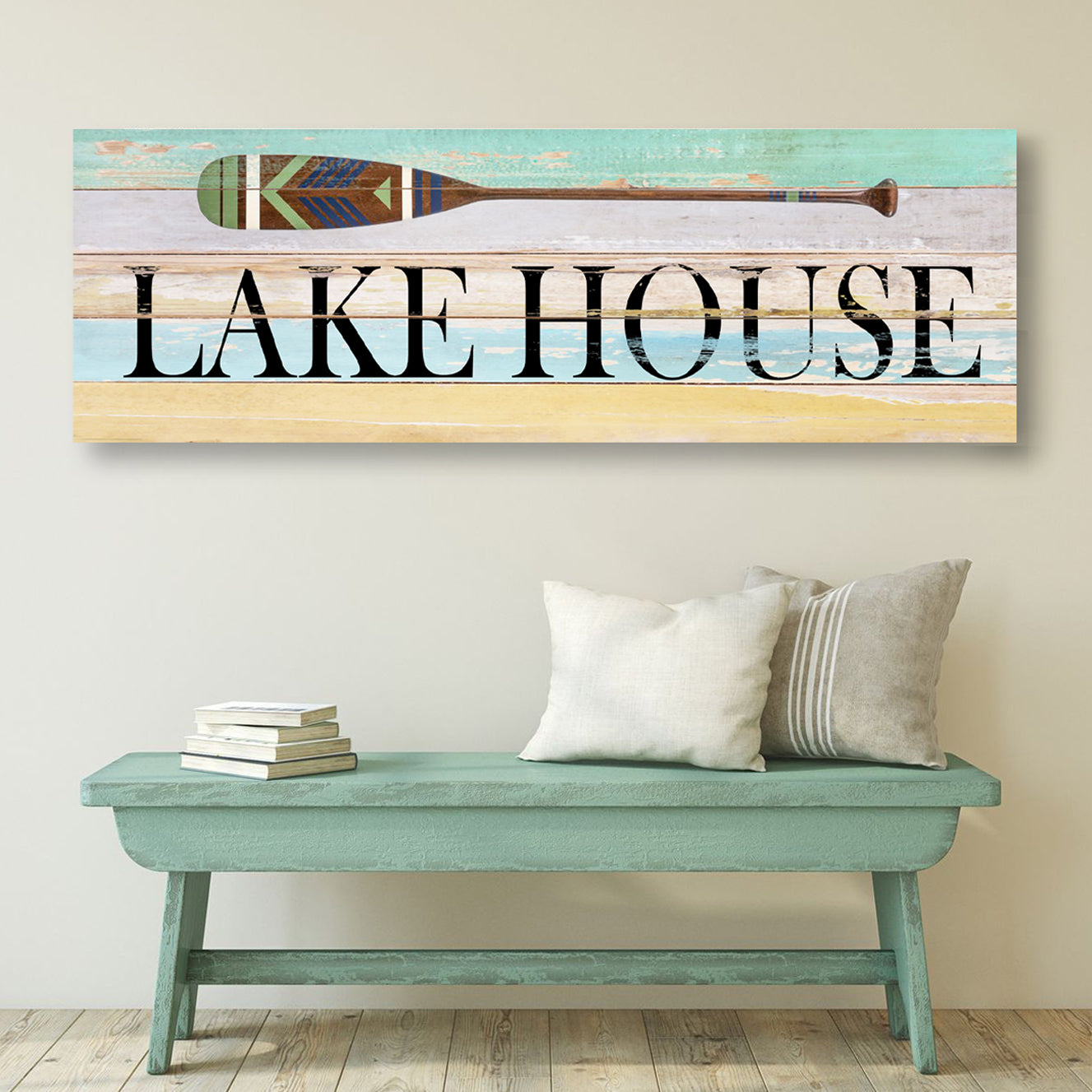 Lake House Coastal Sign on sale at MyriadMart