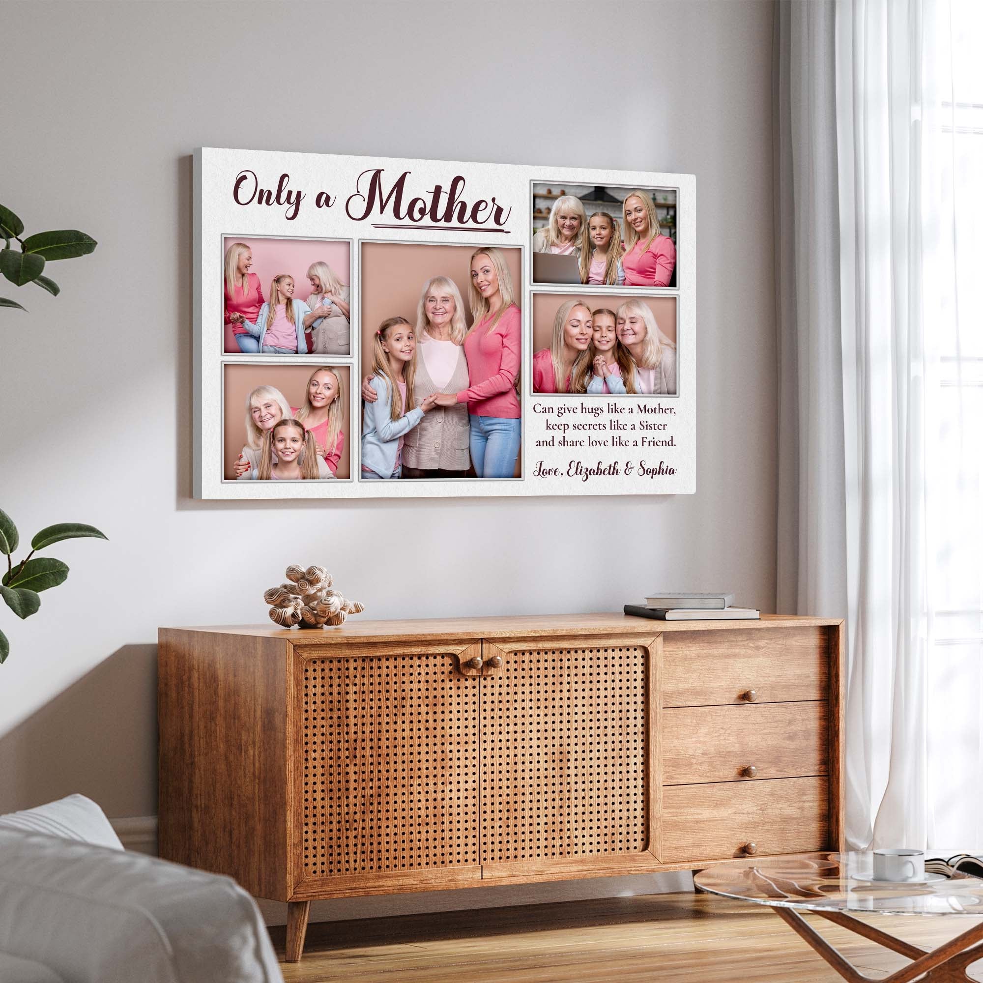 Mother's Day Sign Only A Mother on sale at MyriadMart
