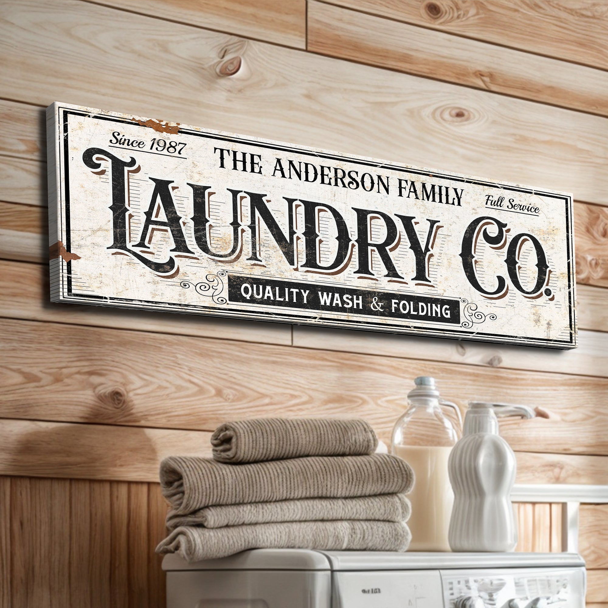The Laundry Room Sign VIII on sale at MyriadMart