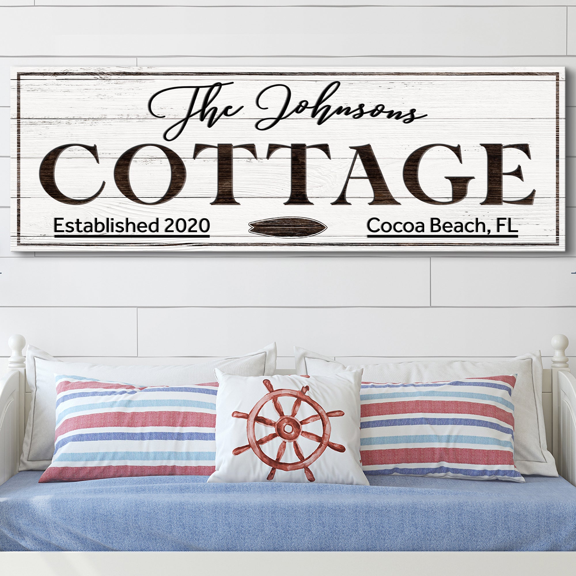Cottage Beach House Sign on sale at MyriadMart