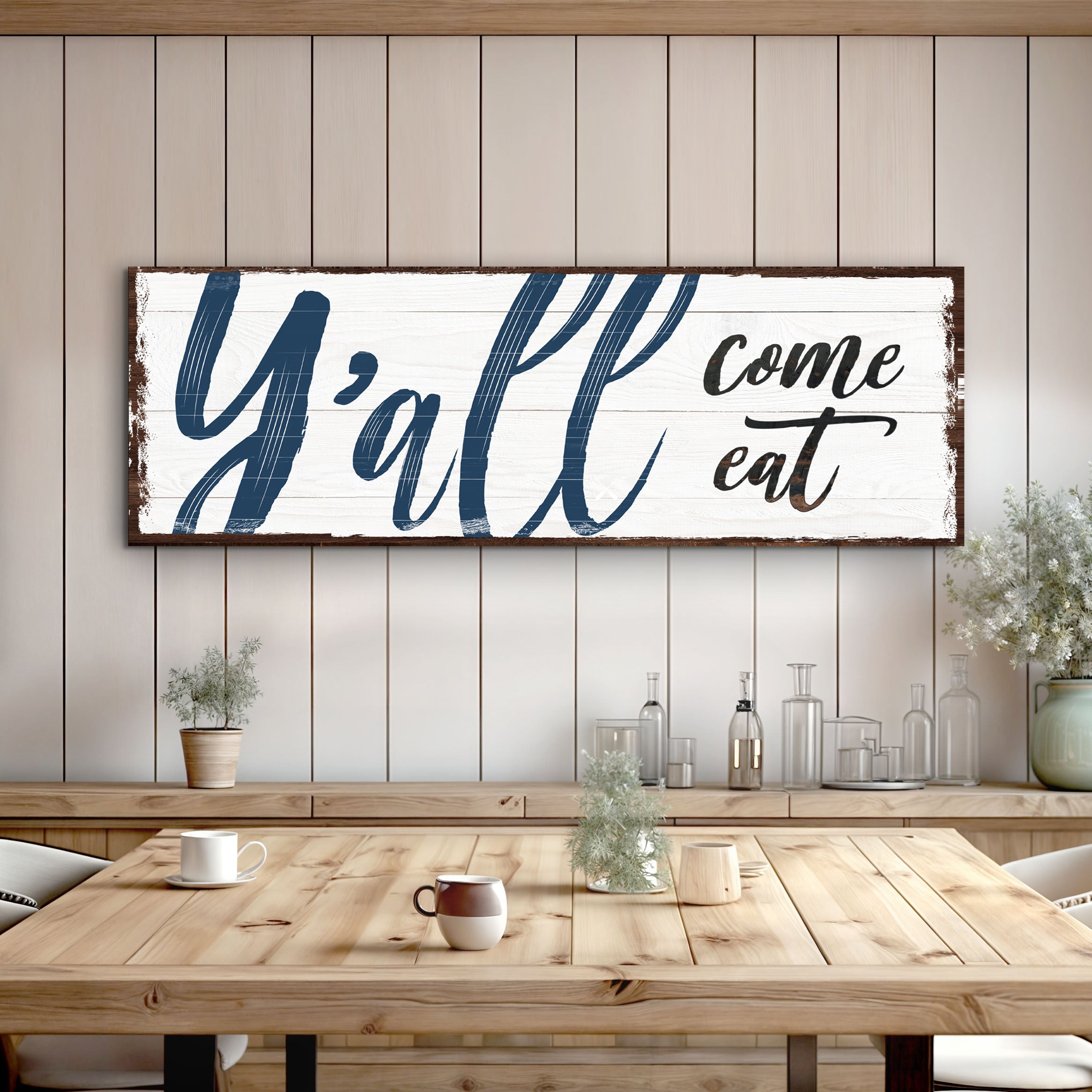 Y'all Come Eat Kitchen Sign II on sale at MyriadMart