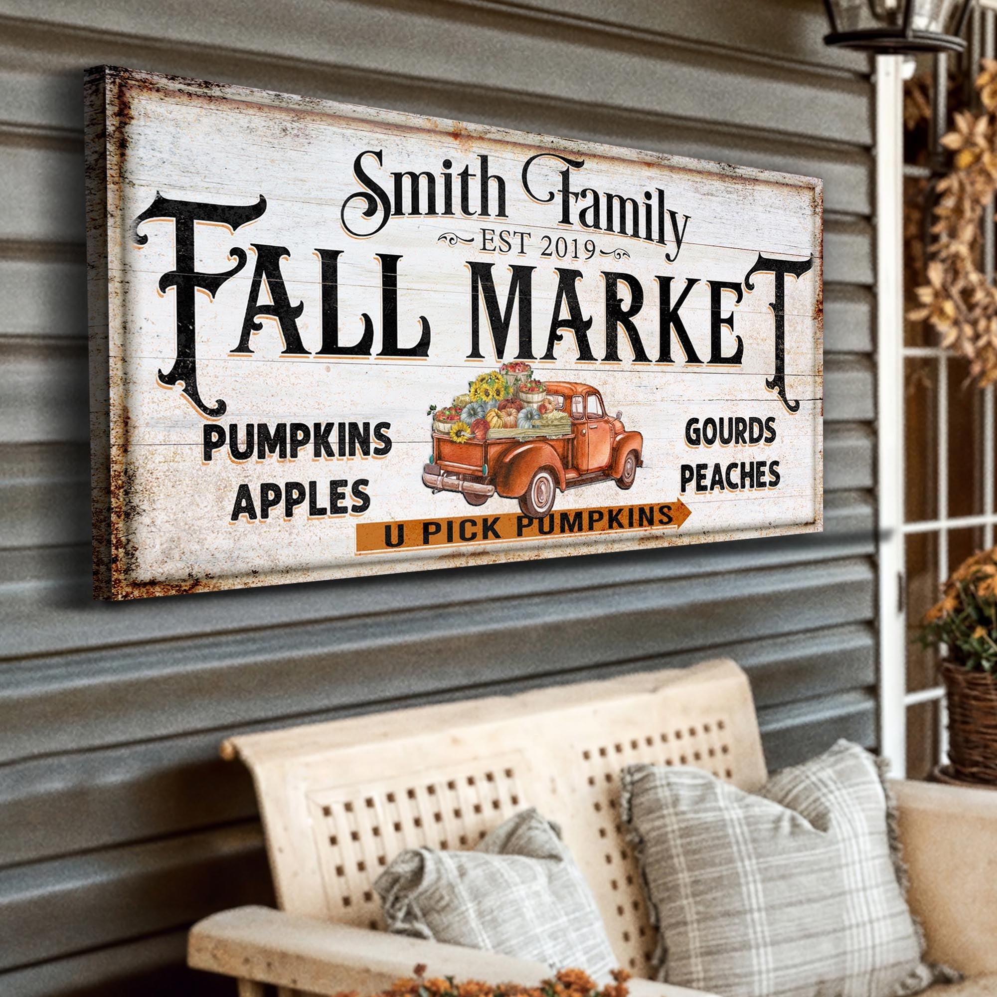 Fall Market Pumpkin Patch Sign on sale at MyriadMart