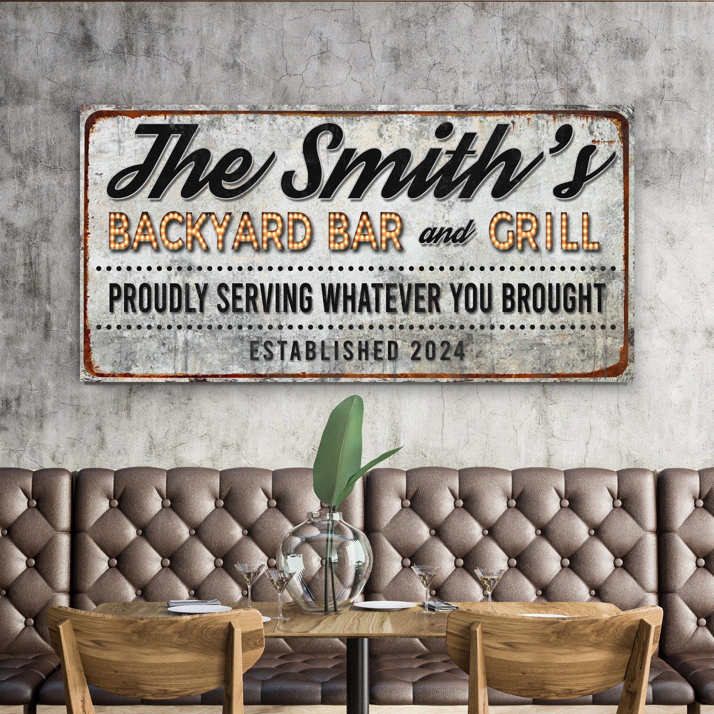 Backyard Bar & Grill Sign XX on sale at MyriadMart
