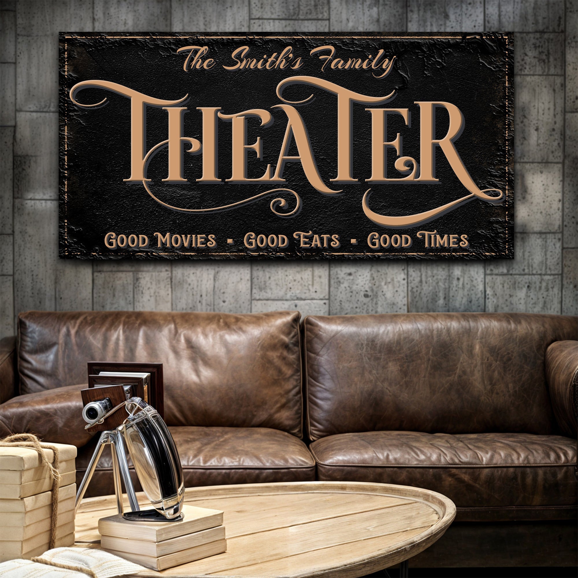 Personalized Theater Sign VI on sale at MyriadMart