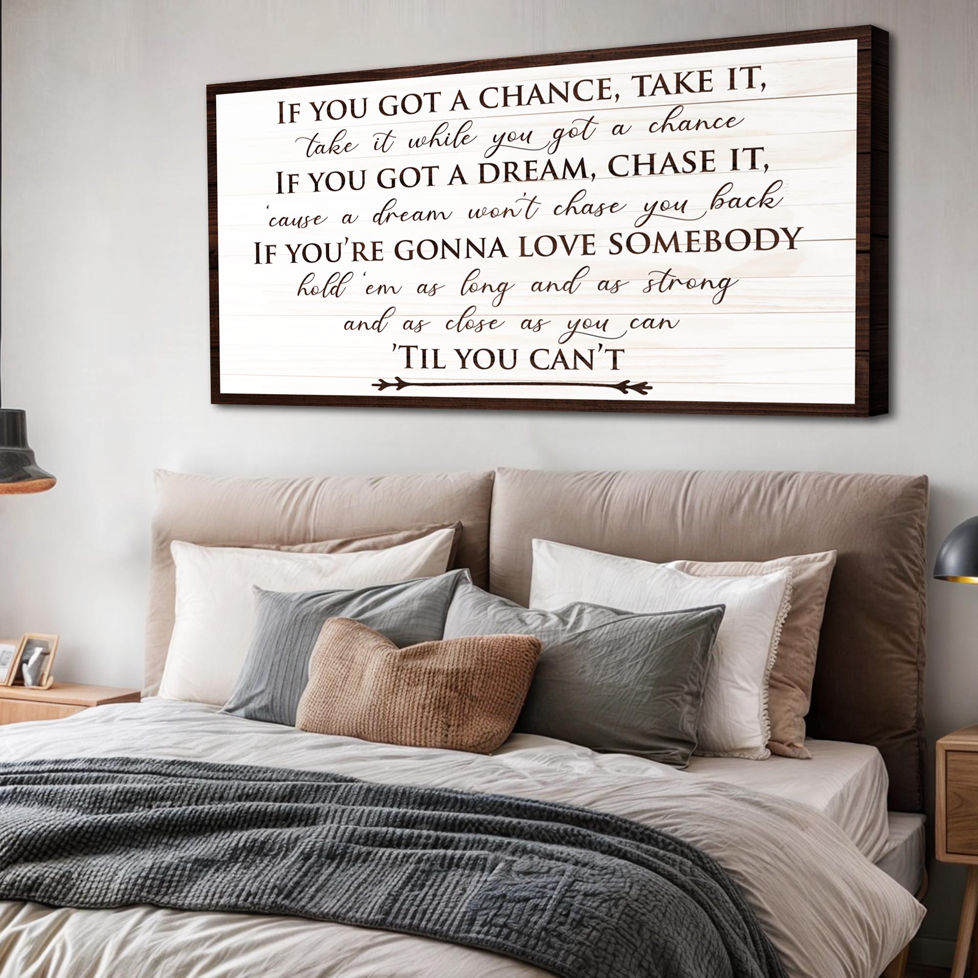 If You Got A Dream Bedroom Sign II on sale at MyriadMart