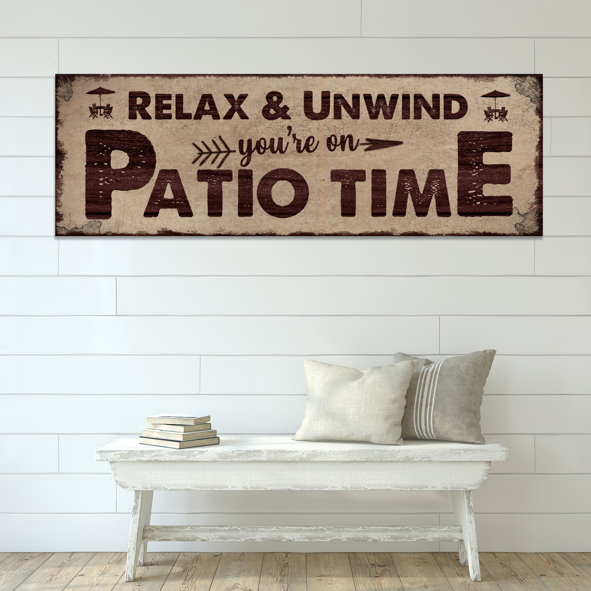 Patio Time Sign on sale at MyriadMart