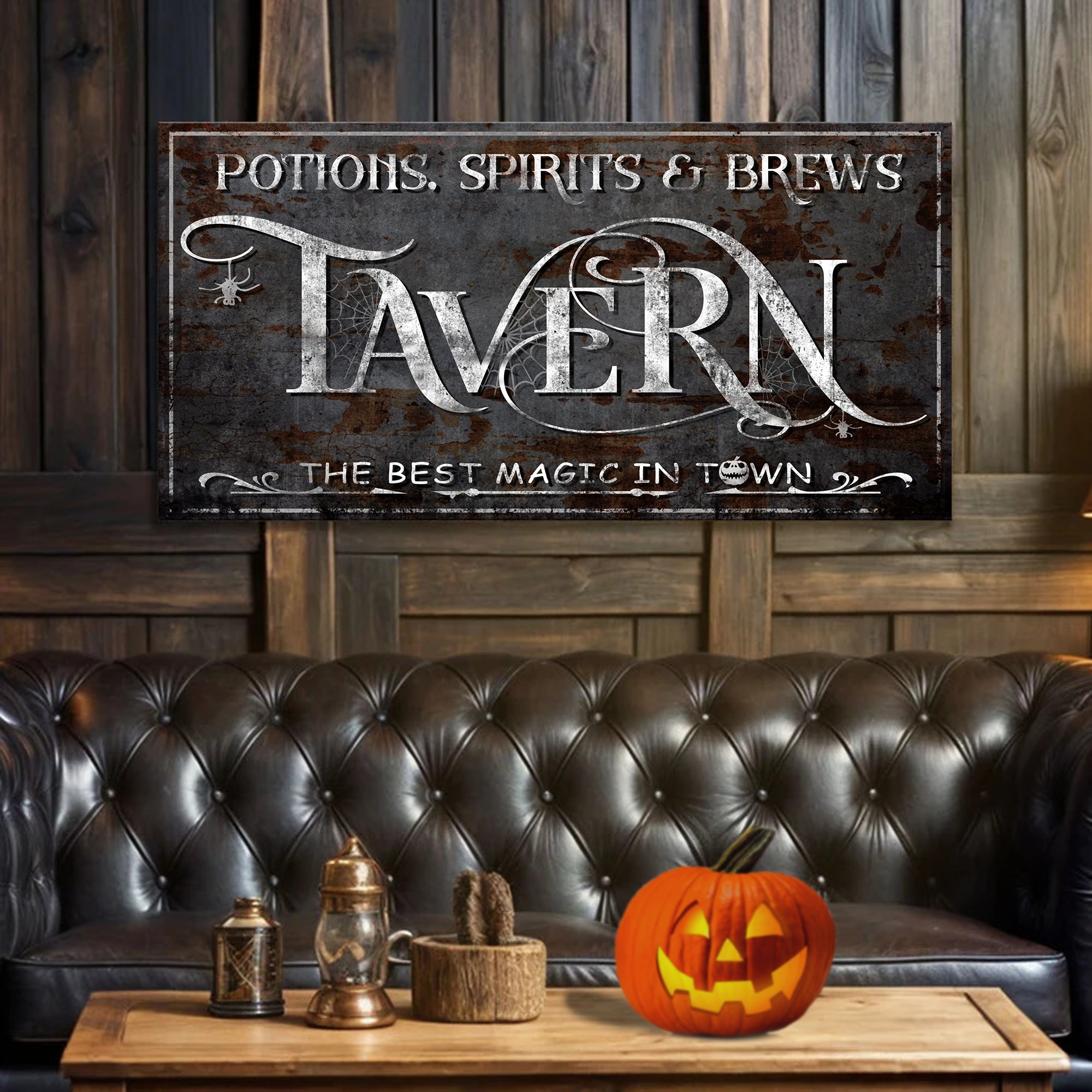 Potions, Spirits & Brews Tavern Halloween Sign III on sale at MyriadMart