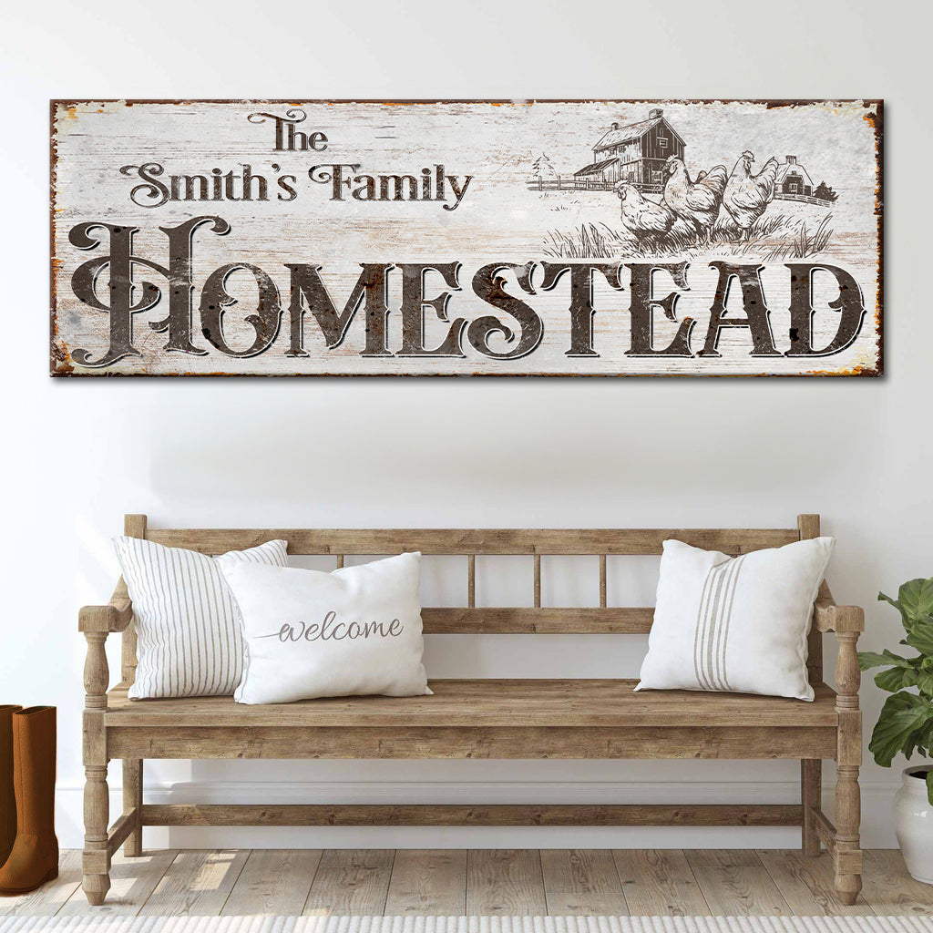 Family Homestead Sign II on sale at MyriadMart