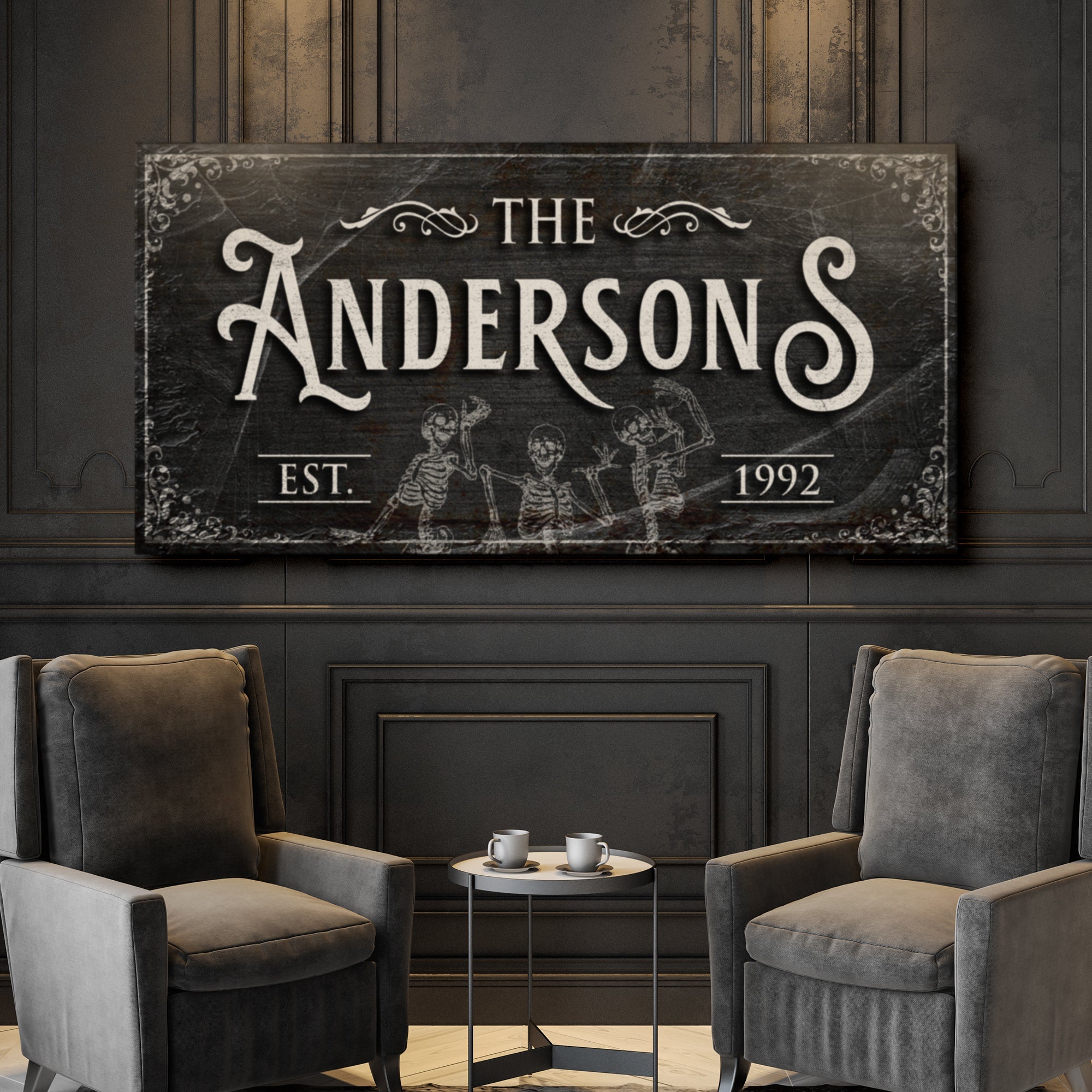 Gothic Family Sign IV on sale at MyriadMart