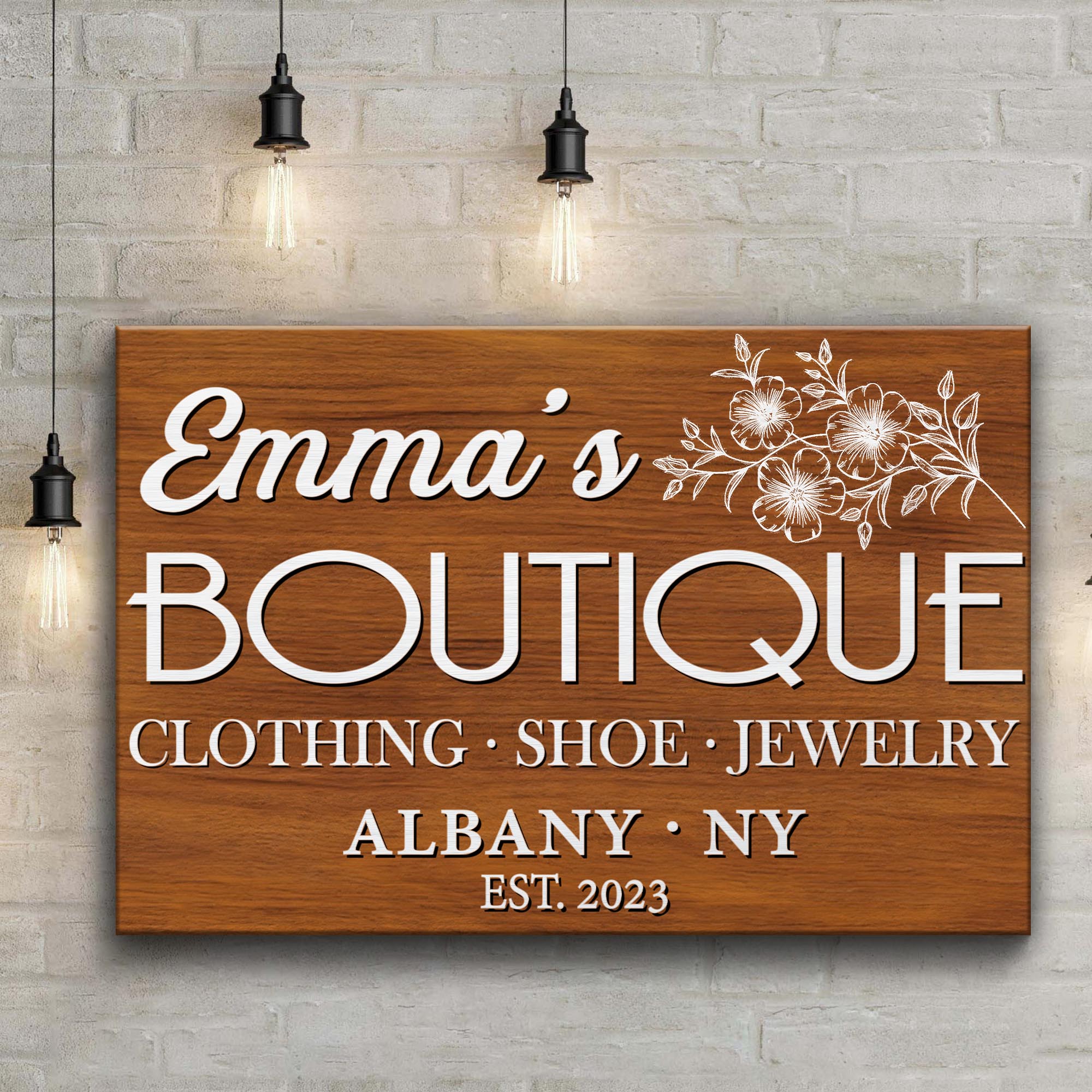 Boutique Sign V on sale at MyriadMart