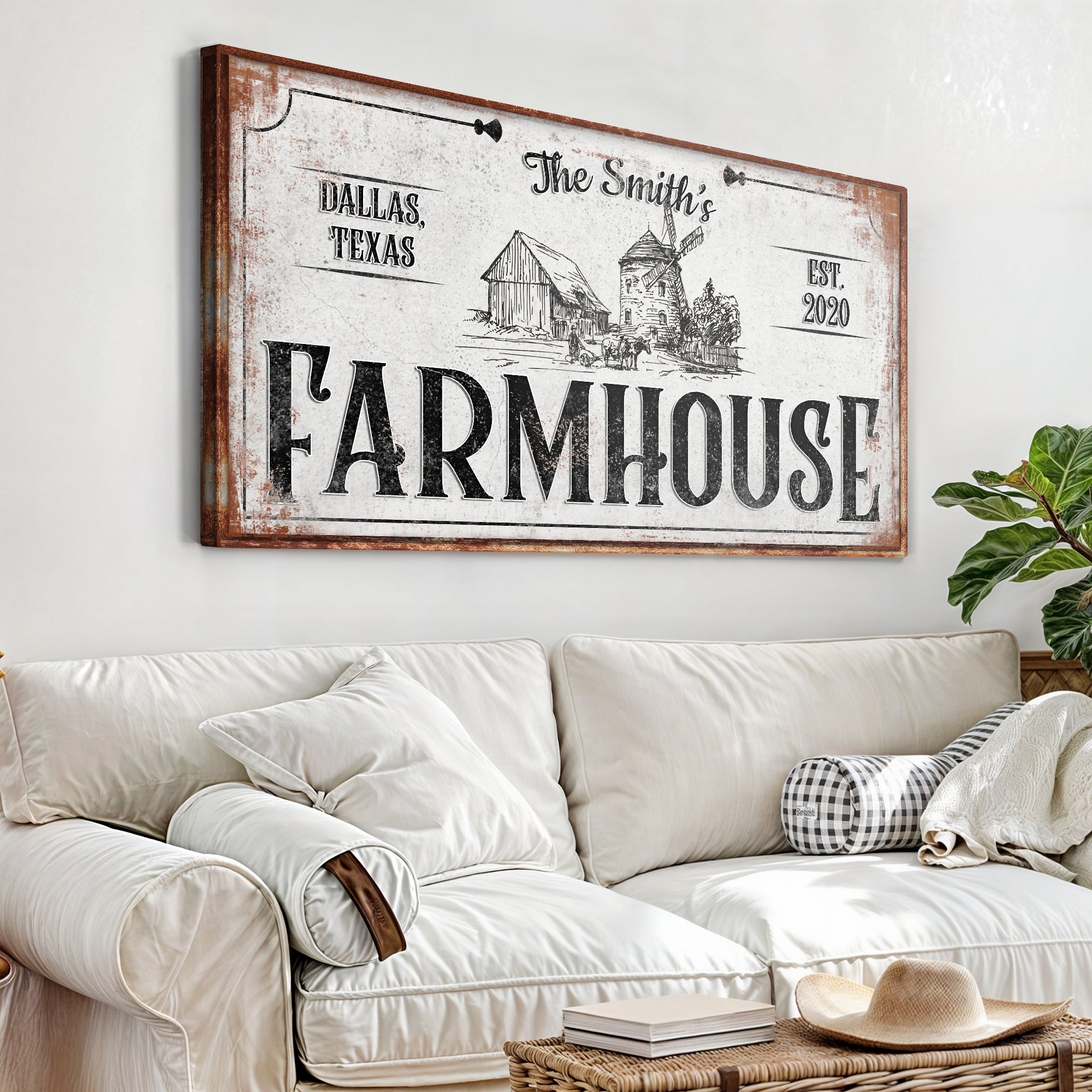 Rustic Farmhouse Sign XI on sale at MyriadMart