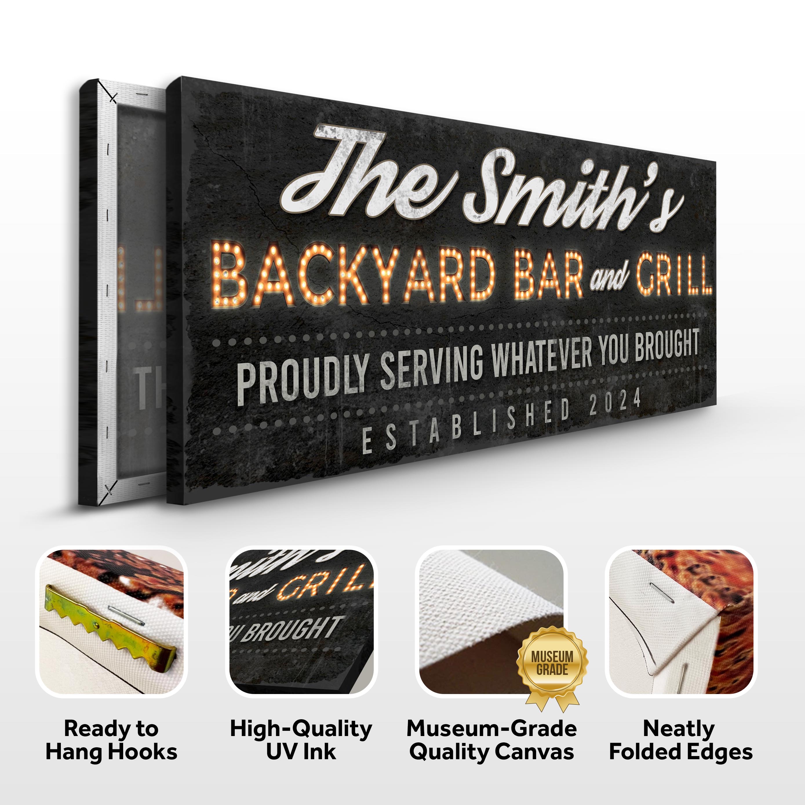 Backyard Bar & Grill Sign XVII on sale at MyriadMart