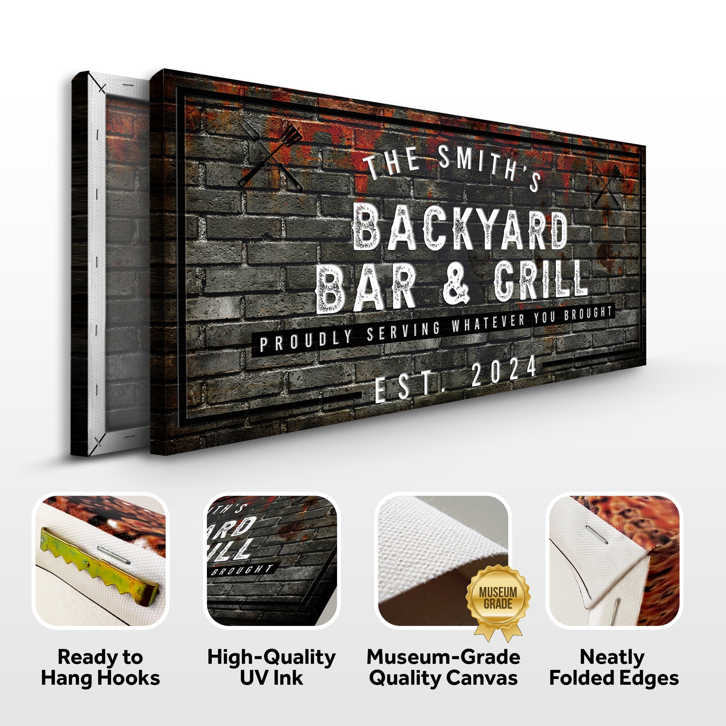 Backyard Bar & Grill Sign XXI on sale at MyriadMart