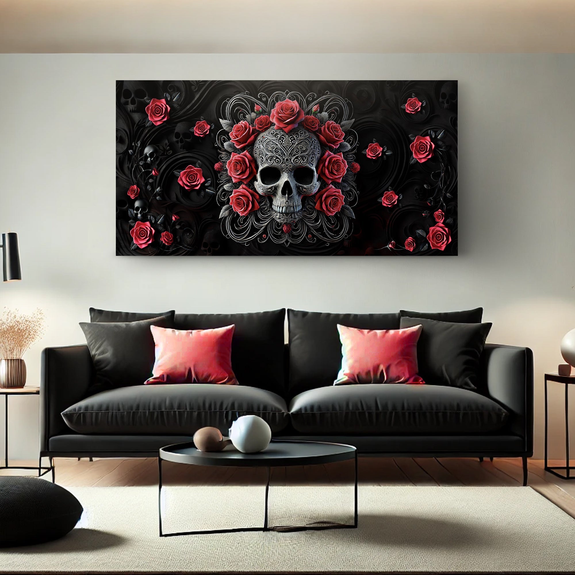 3D Vintage Skull Wall Art II on sale at MyriadMart