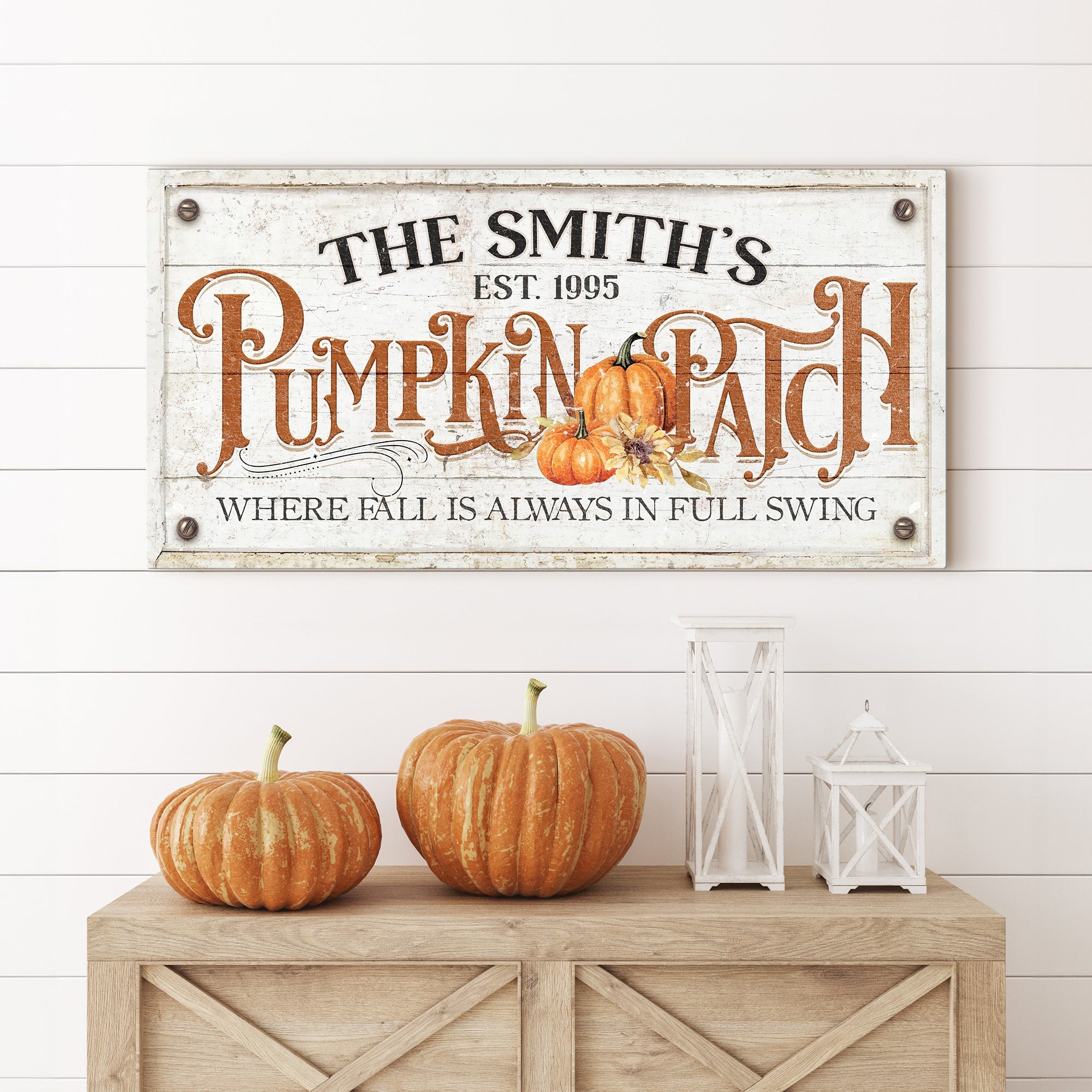 Where Fall Is Always In Full Swing Pumpkin Patch Sign on sale at MyriadMart