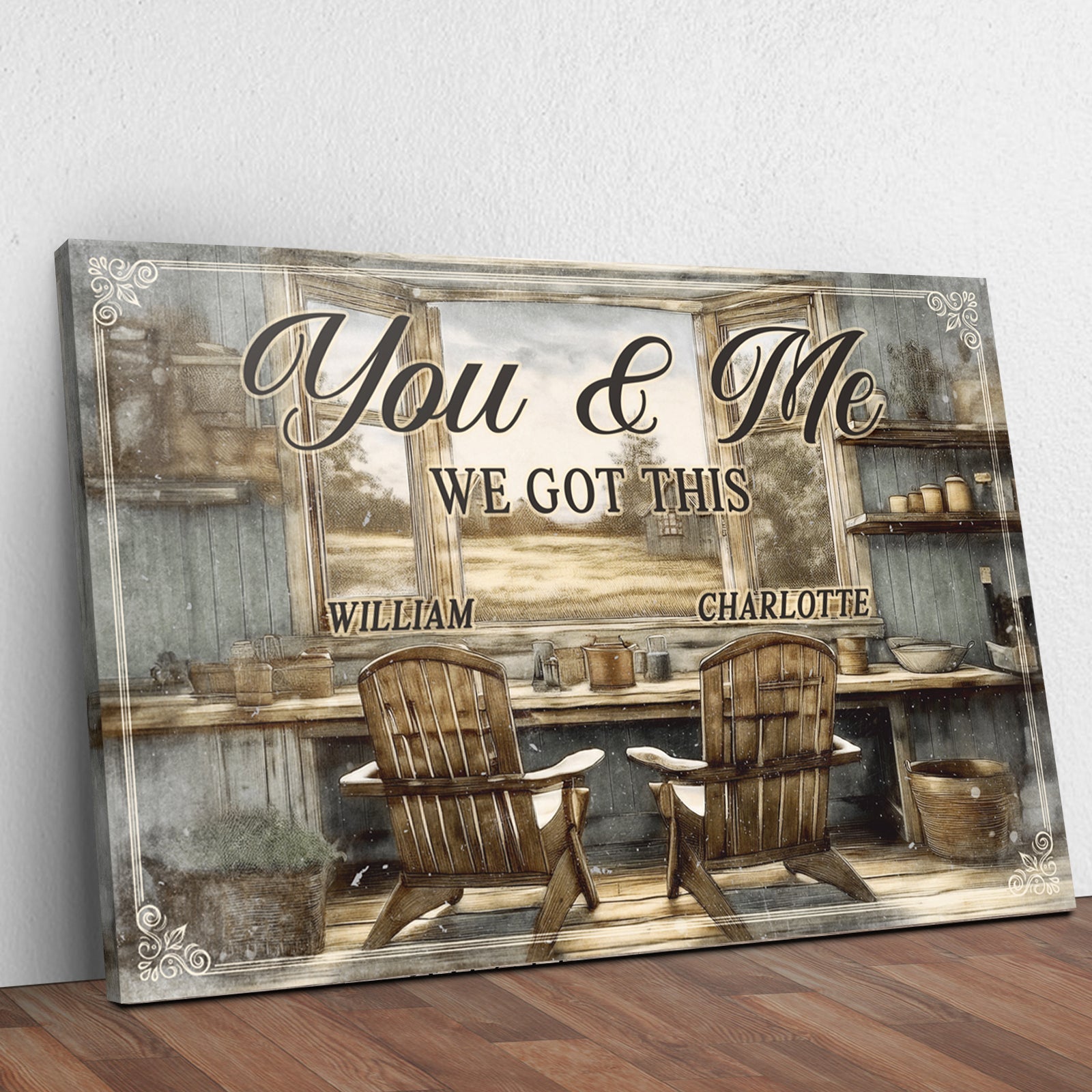 Farmhouse Themed We Got This Couple Sign on sale at MyriadMart
