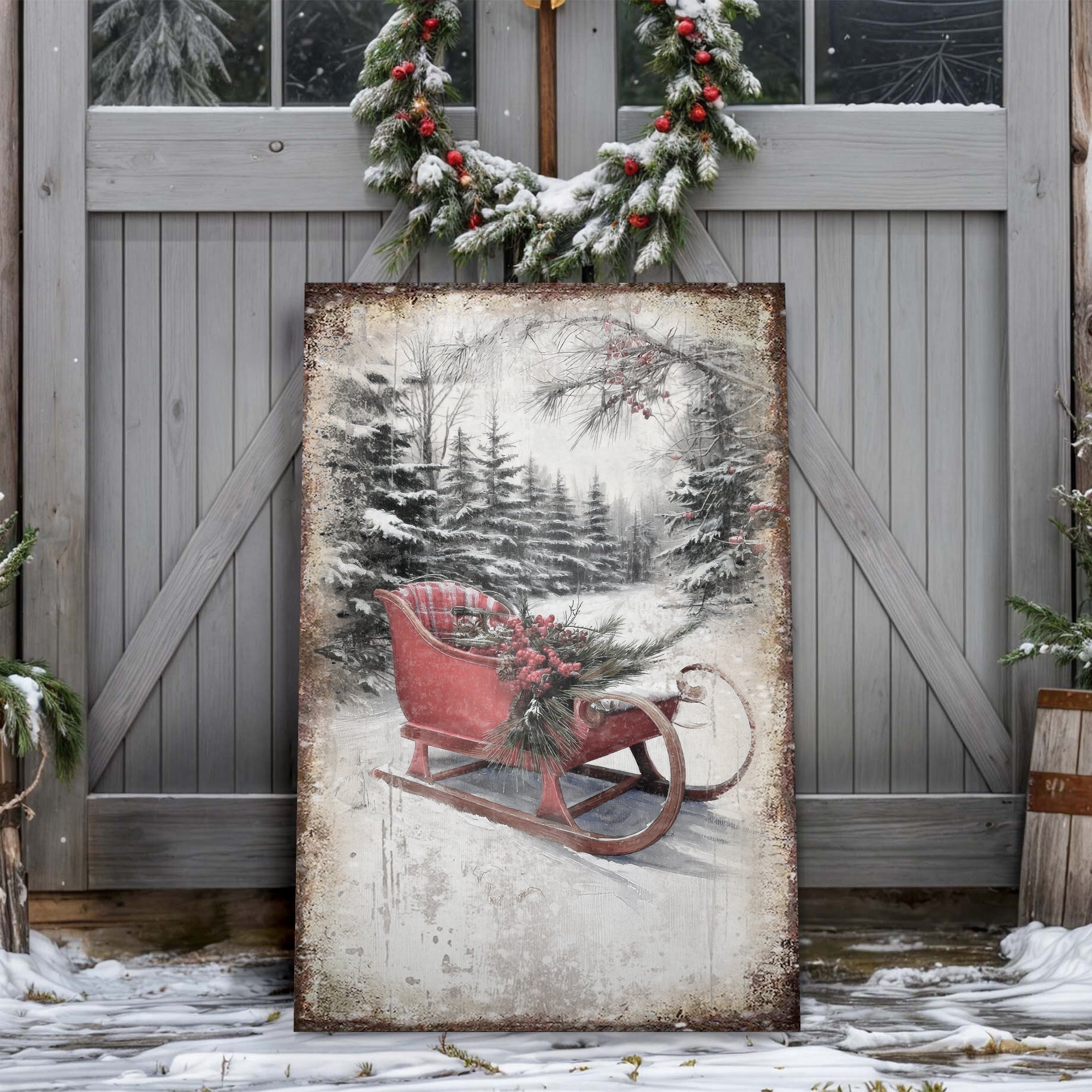 Vintage Christmas Bells Wall Art II on sale at MyriadMart