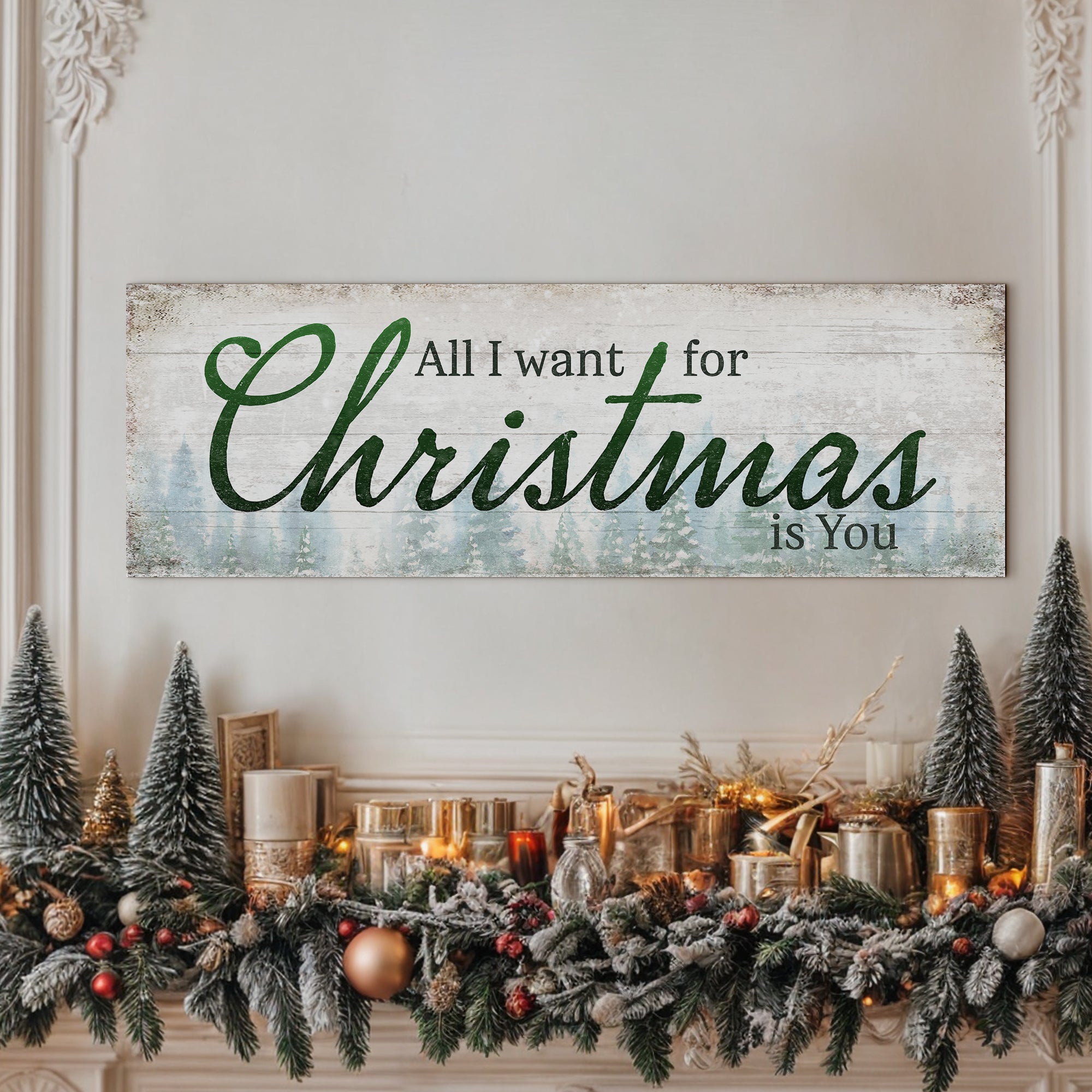 All I Want For Christmas Is You Sign IV on sale at MyriadMart