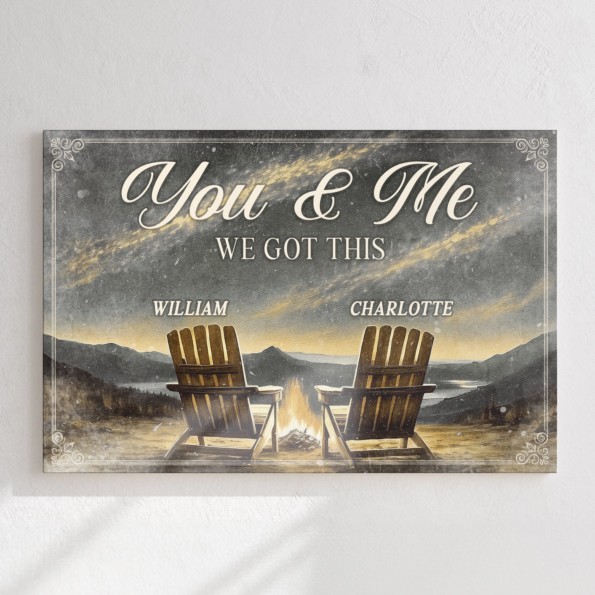 Camping Themed We Got This Couple Sign on sale at MyriadMart