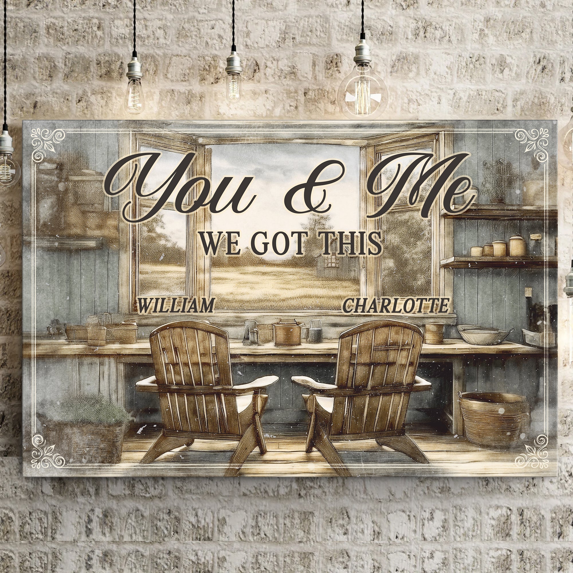 Farmhouse Themed We Got This Couple Sign on sale at MyriadMart