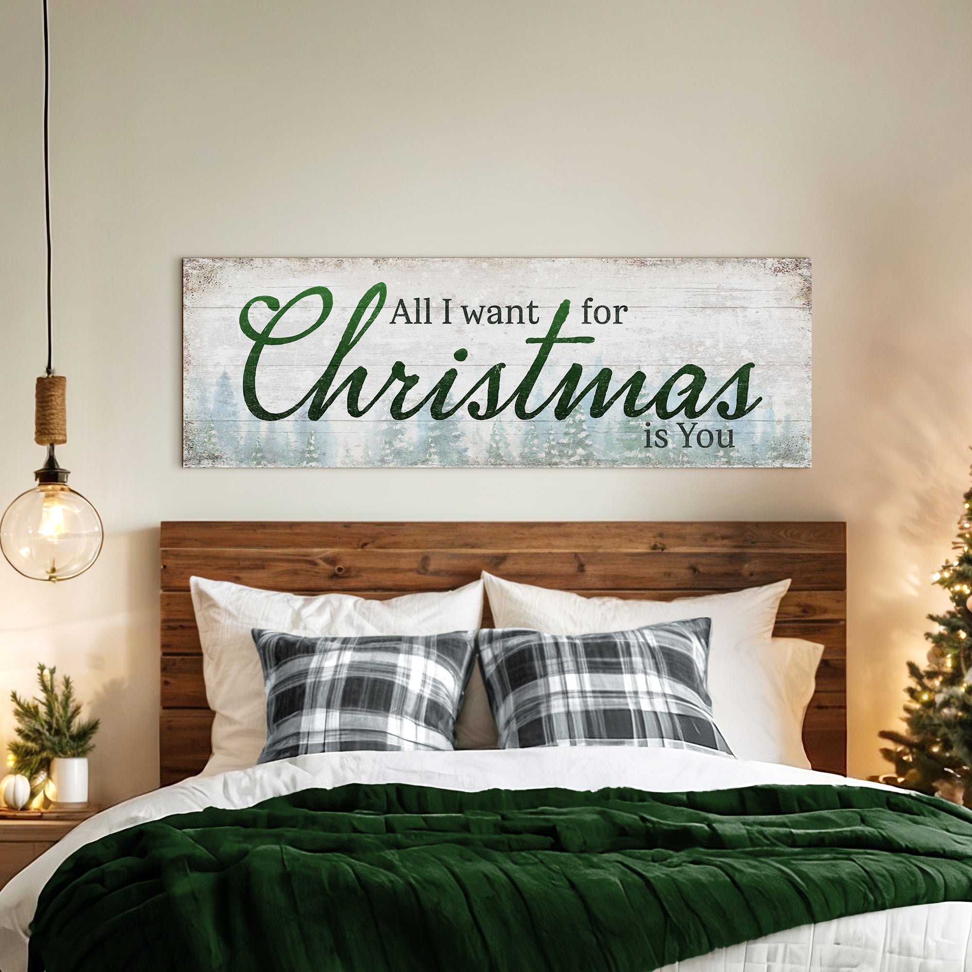 All I Want For Christmas Is You Sign IV on sale at MyriadMart