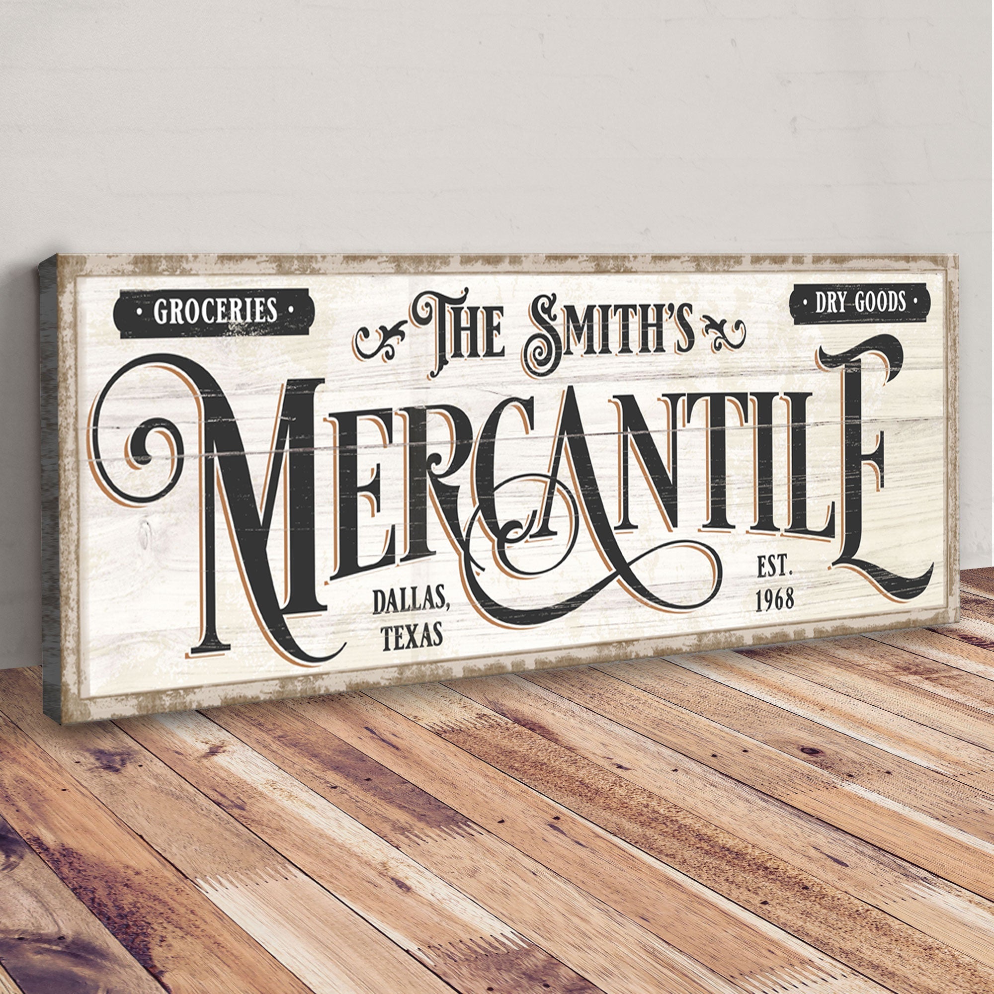 Family Mercantile Sign on sale at MyriadMart