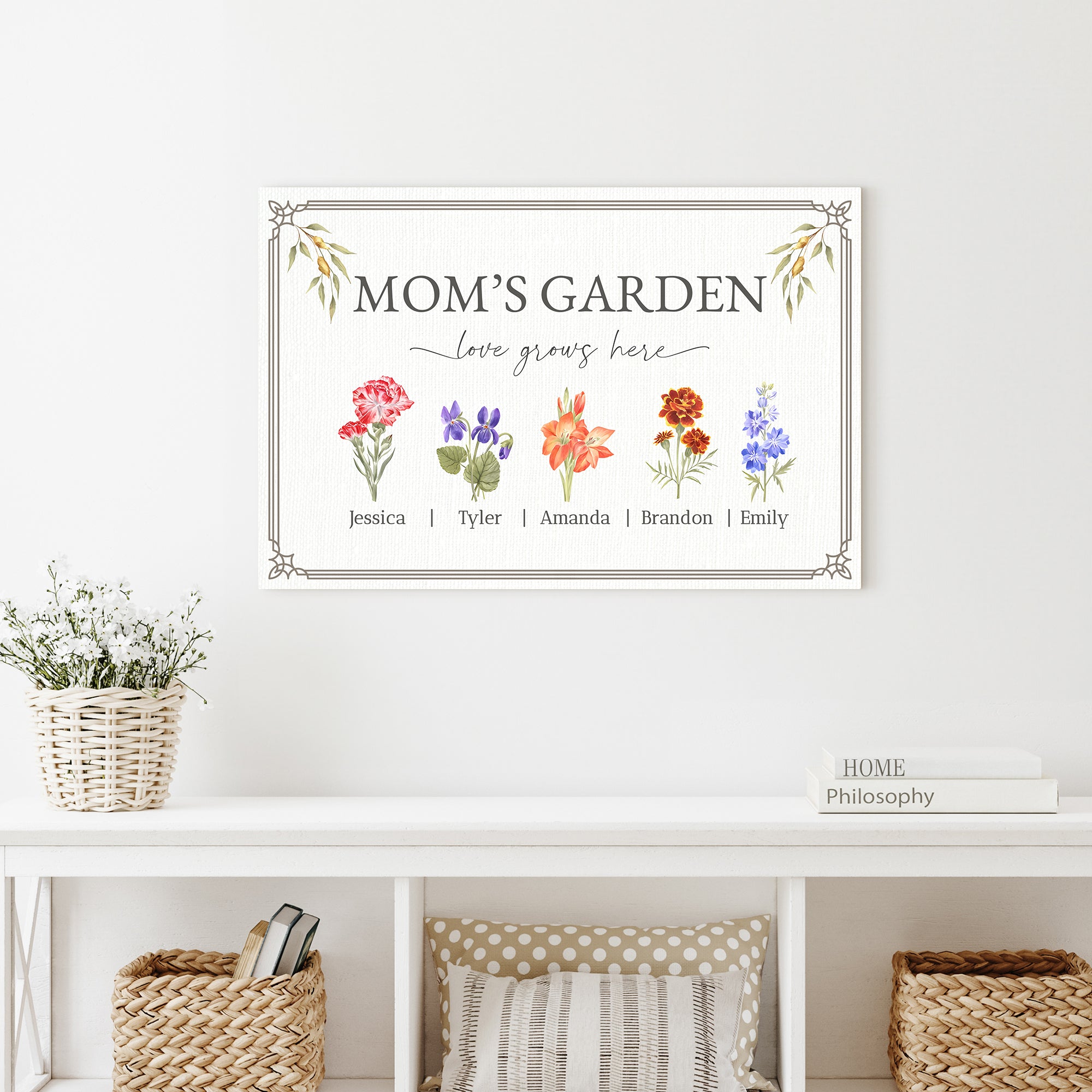 Mother's Day Sign Love Grows Here Mom's Garden on sale at MyriadMart
