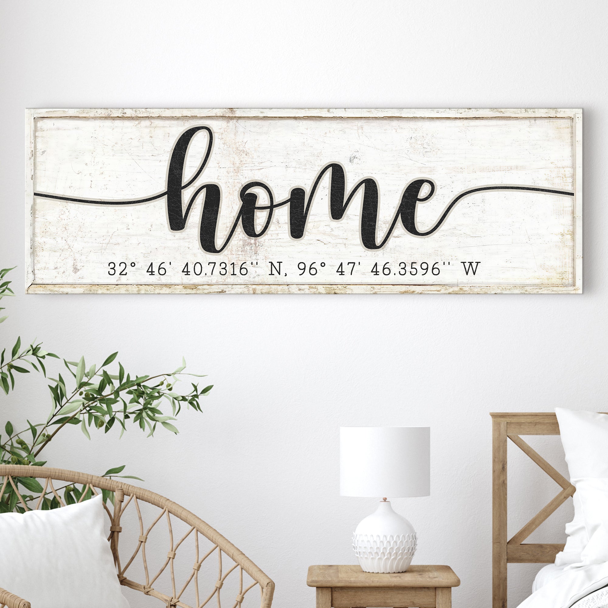 Home Coordinates Family Sign on sale at MyriadMart