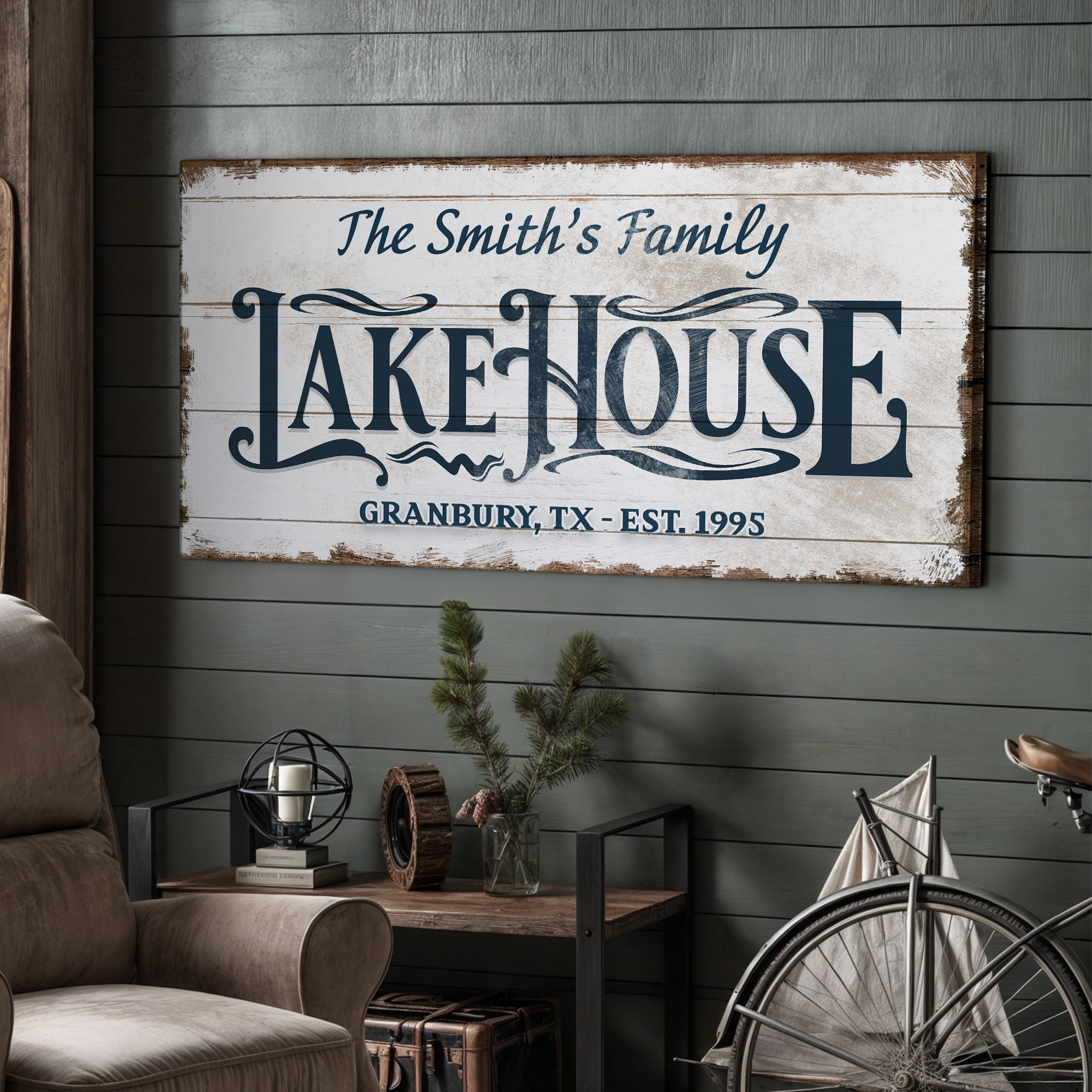 Lake House Sign VII on sale at MyriadMart