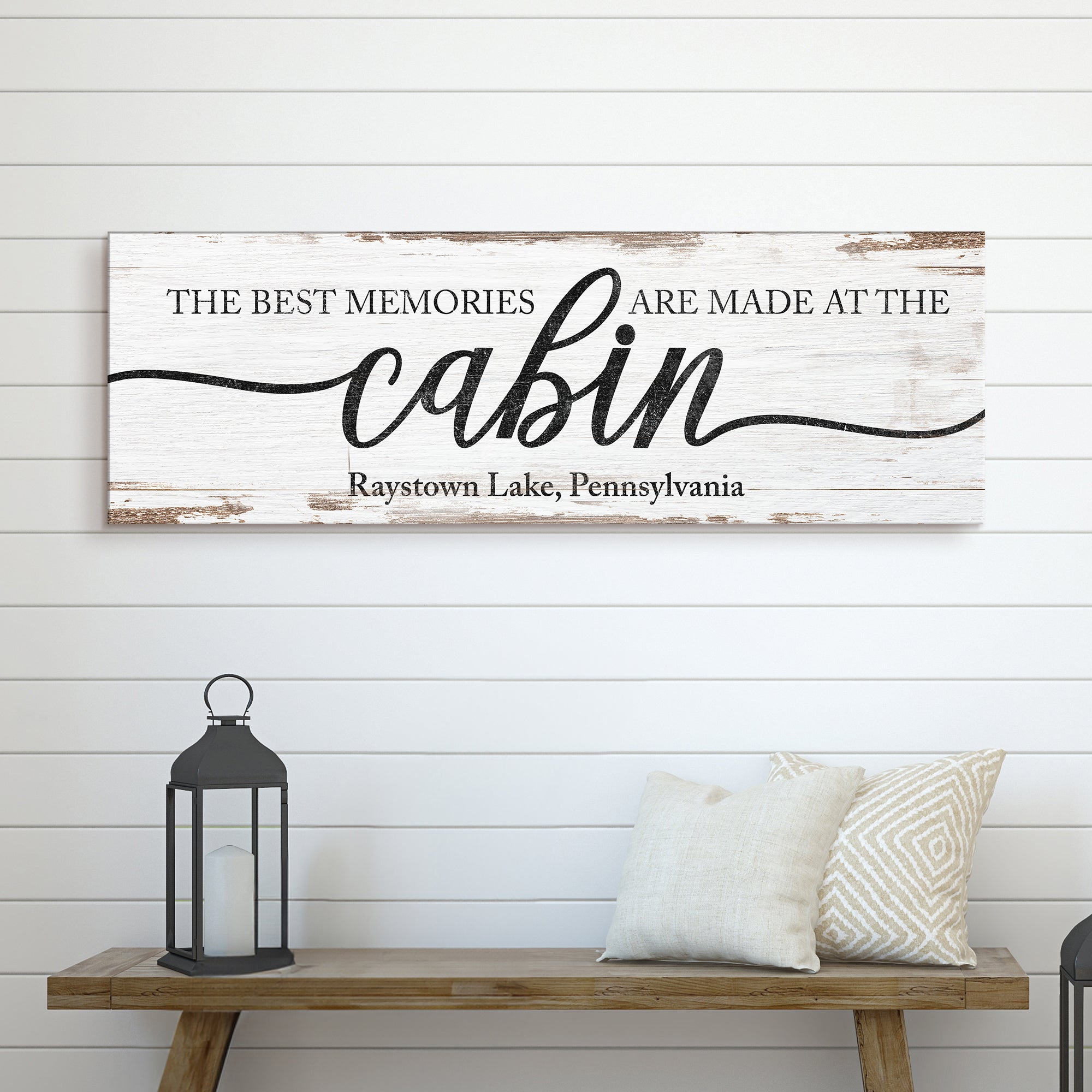 Best Memories Are Made At The Cabin Sign on sale at MyriadMart