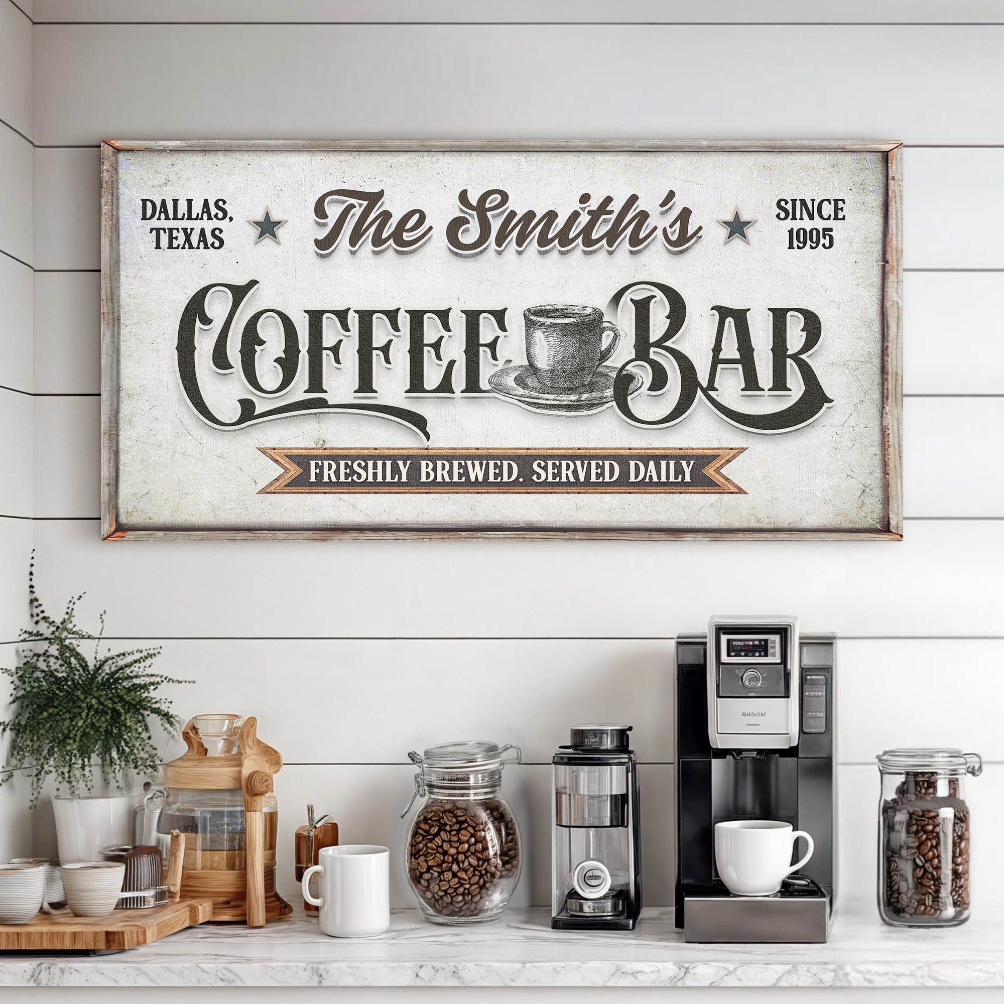 Coffee Bar Sign IX on sale at MyriadMart