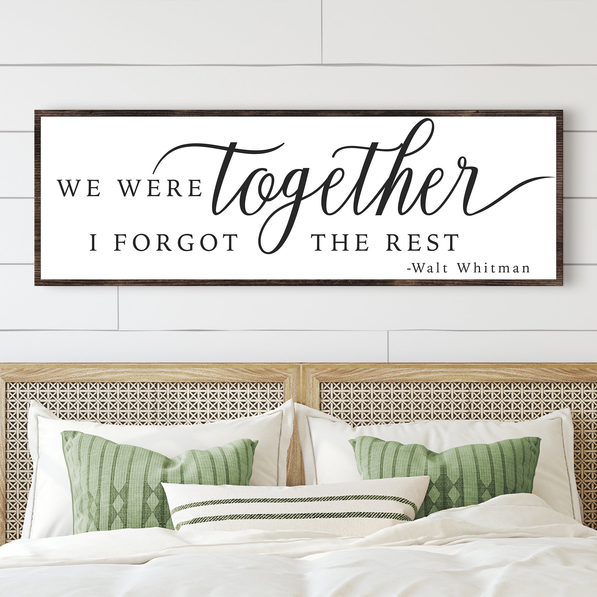 We Were Together, I Forgot The Rest Sign II on sale at MyriadMart