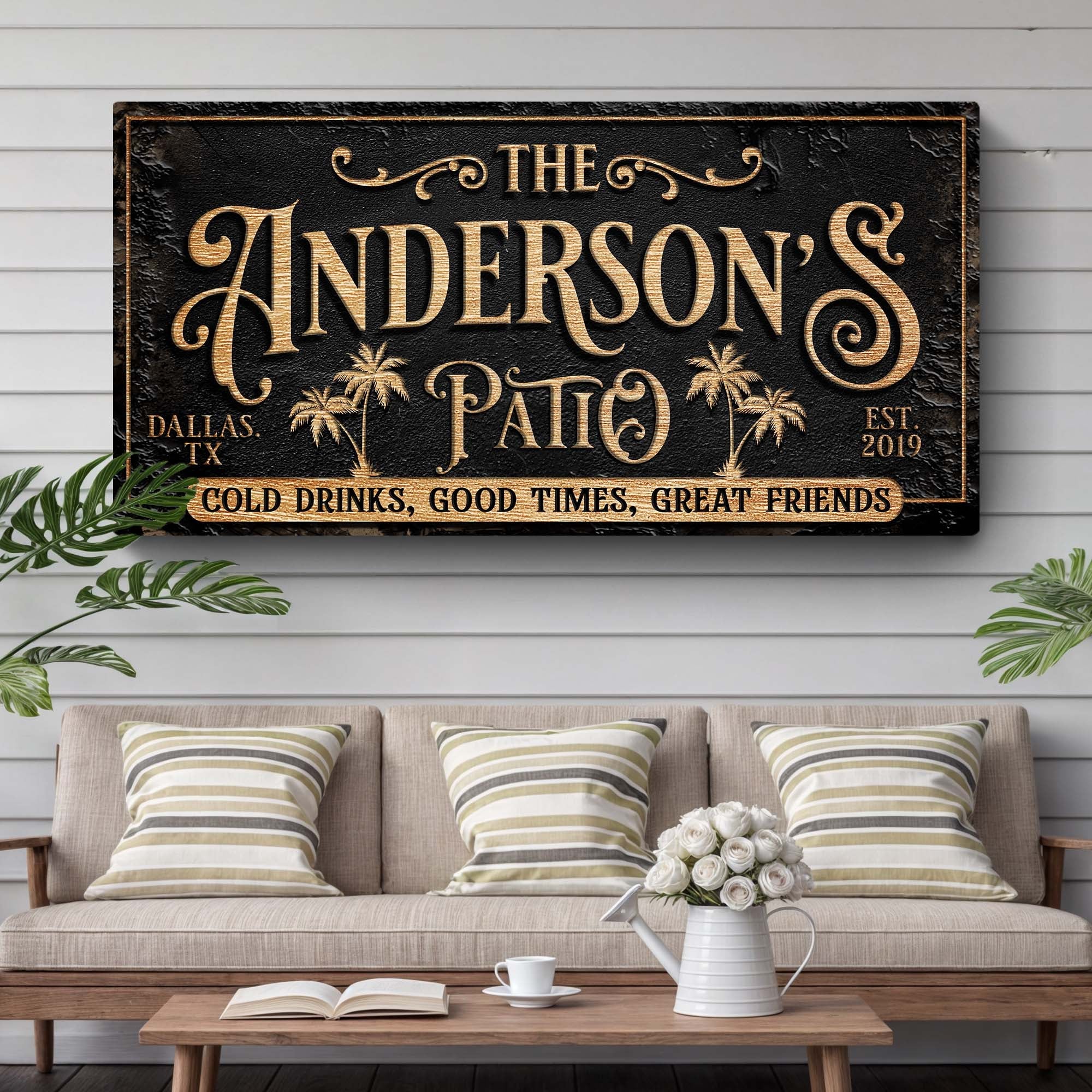 Personalized Patio Sign on sale at MyriadMart