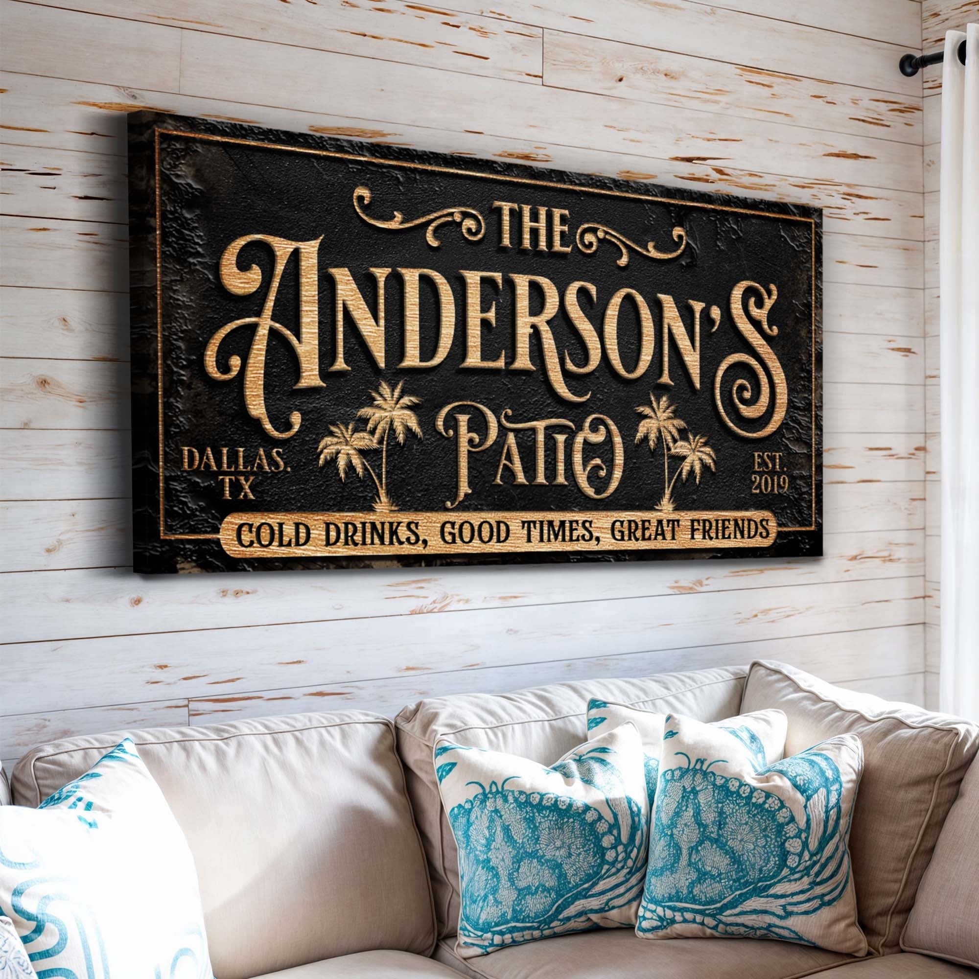 Personalized Patio Sign on sale at MyriadMart