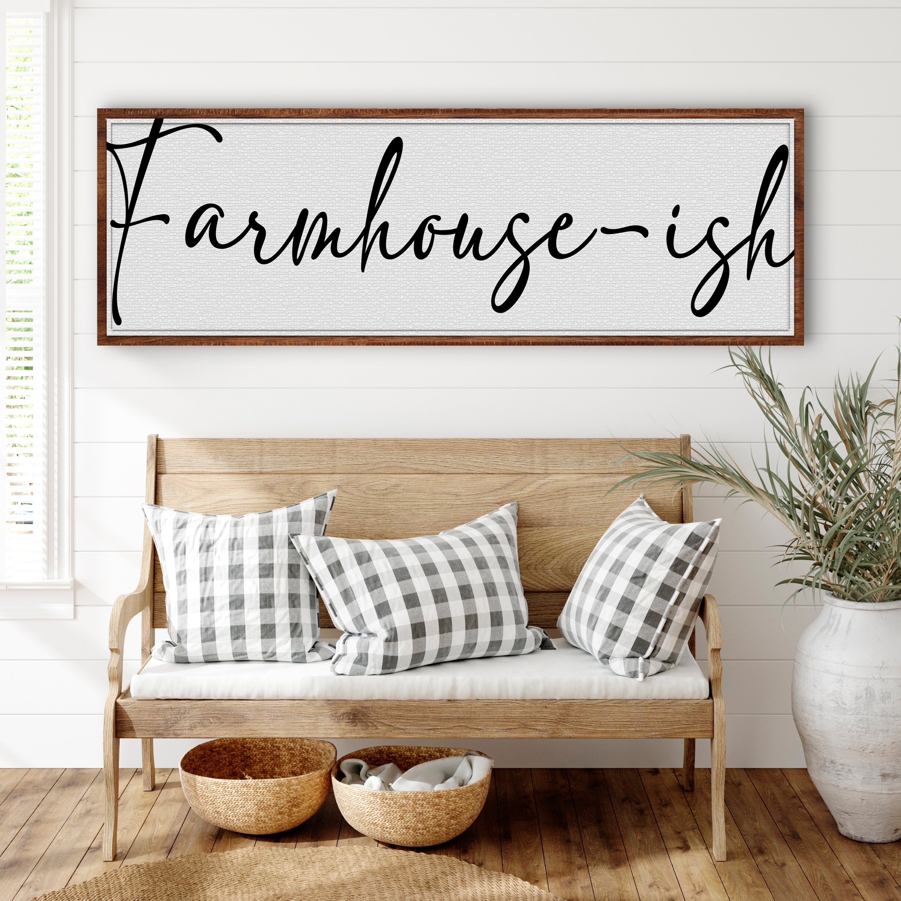 Farmhouse-ish Sign II on sale at MyriadMart
