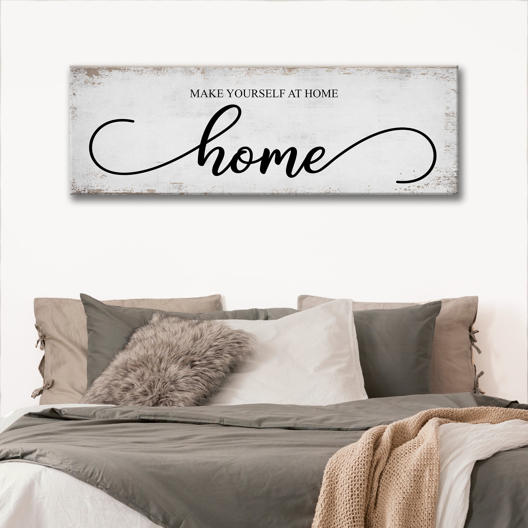 Make Yourself At Home Sign on sale at MyriadMart