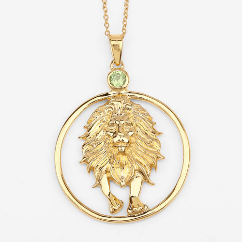 0.24 Carat Genuine Peridot .925 Sterling Silver Pendant on sale at MyriadMart