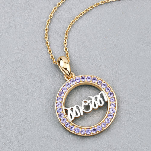 0.64 Carat Genuine Tanzanite .925 Sterling Silver Pendant on sale at MyriadMart