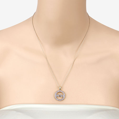 0.64 Carat Genuine Tanzanite .925 Sterling Silver Pendant on sale at MyriadMart