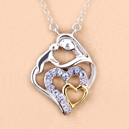 0.28 Carat Genuine Tanzanite .925 Sterling Silver Pendant on sale at MyriadMart