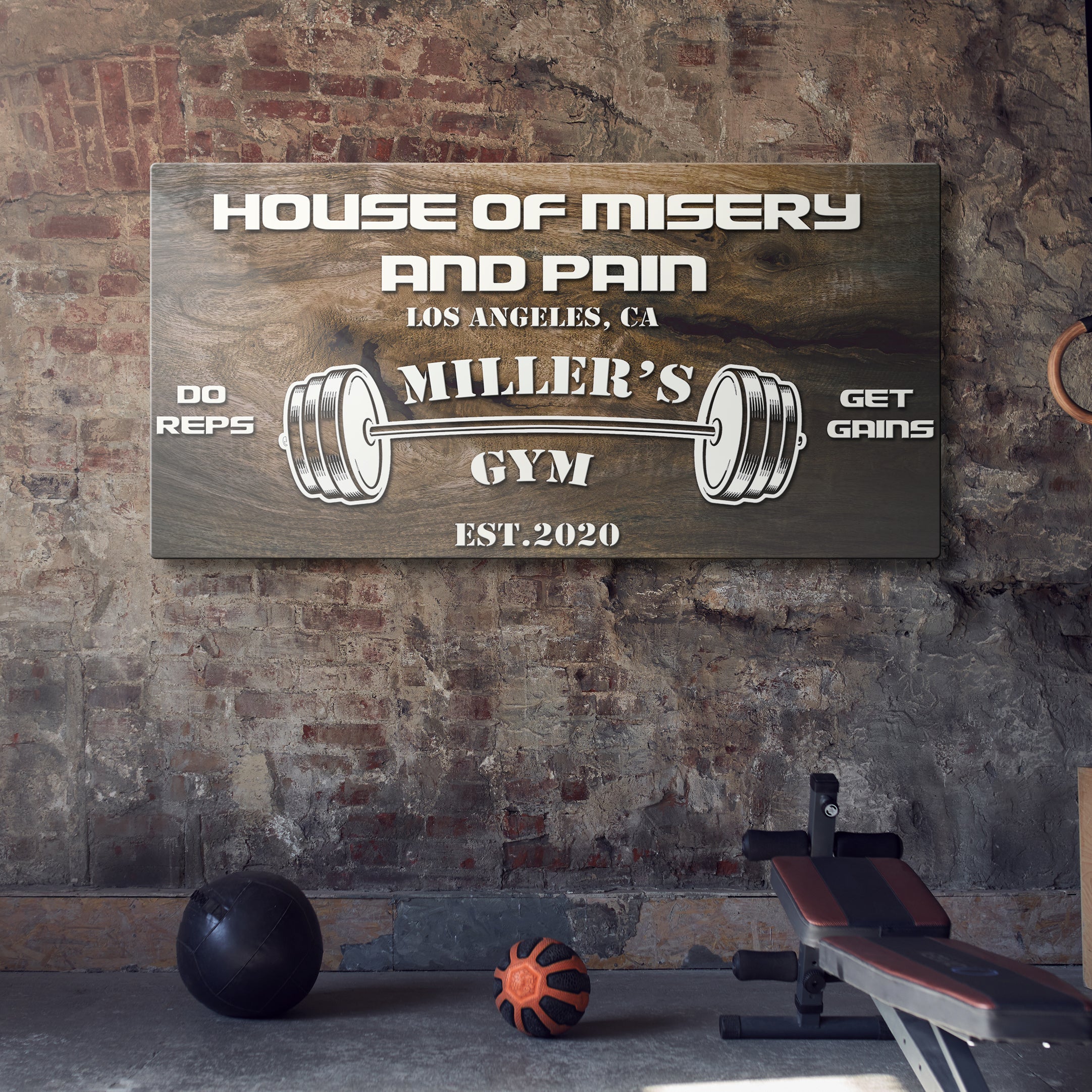 Gym Sign IV on sale at MyriadMart