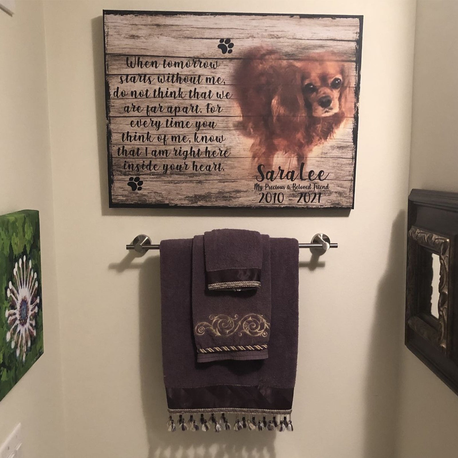 Pet Memorial Sign II on sale at MyriadMart