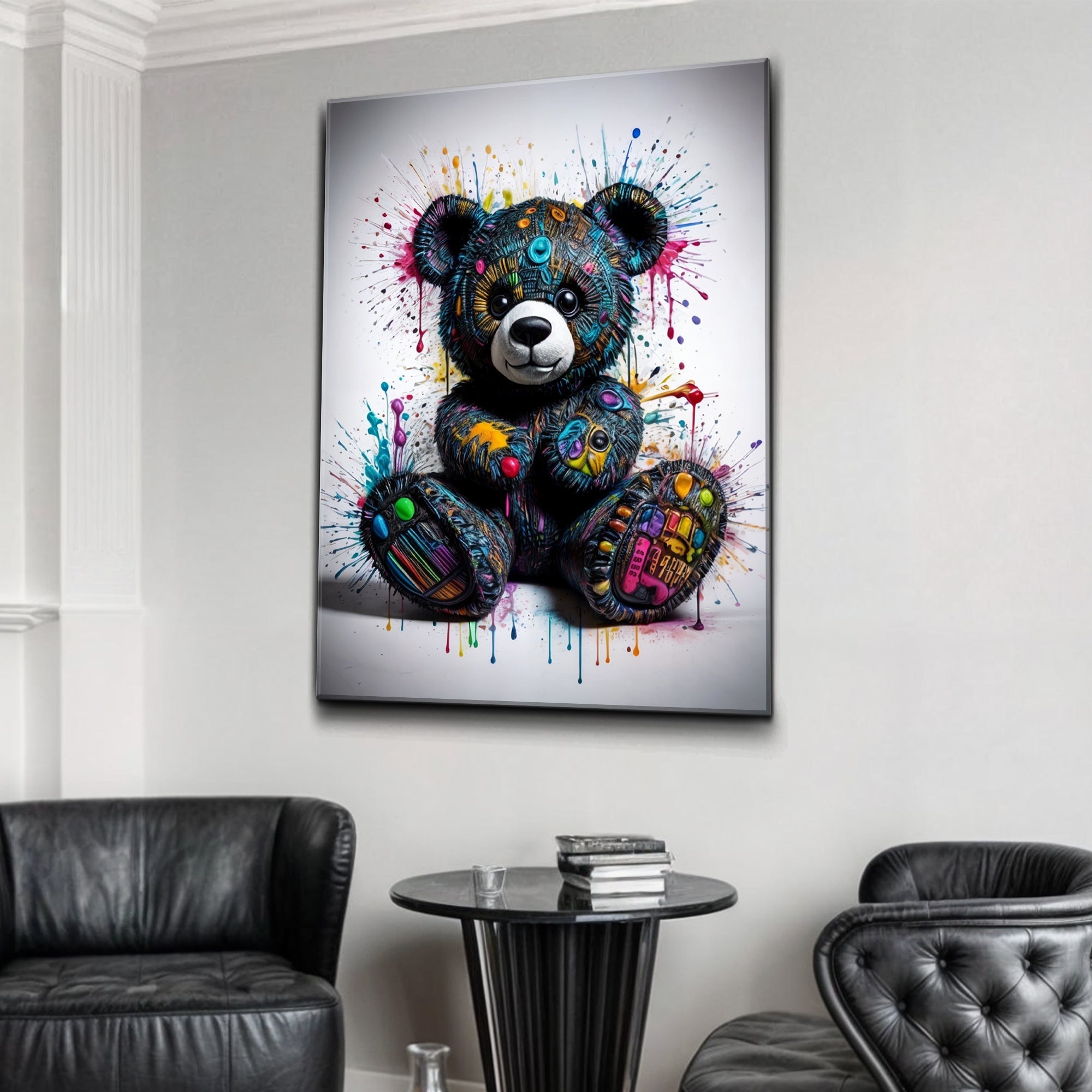 Cool Pop Teddy Wall Art on sale at MyriadMart