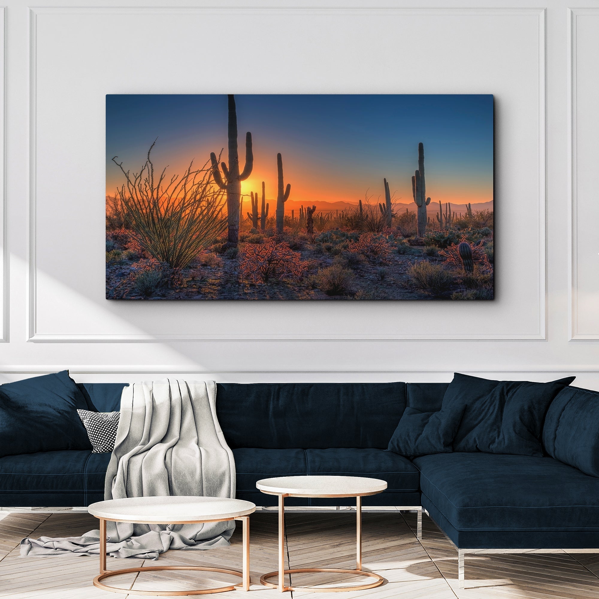 Desert Dusk Canvas Wall Art on sale at MyriadMart