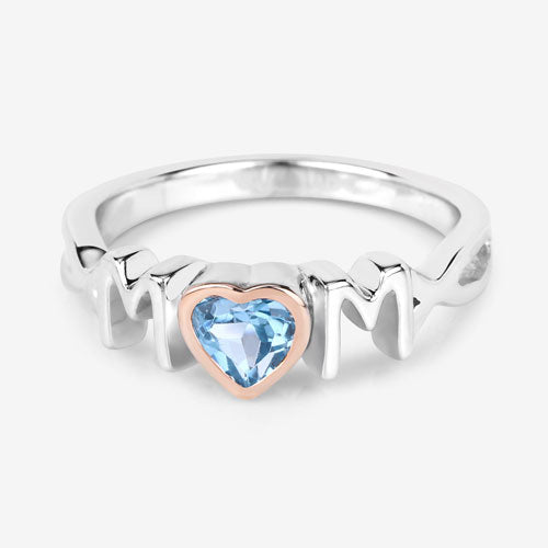 0.52 Carat Genuine Swiss Blue Topaz .925 Sterling Silver Ring on sale at MyriadMart