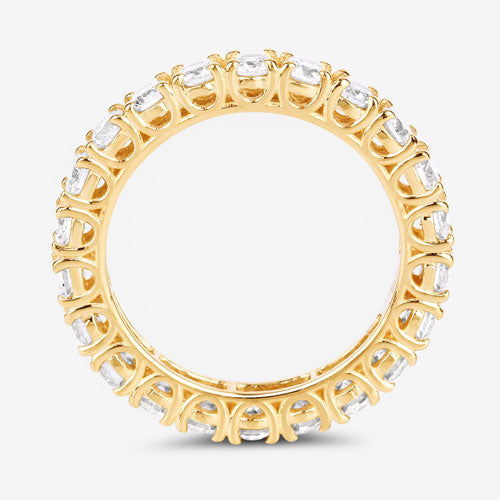 2.00 Carat Lab Grown Diamond 14K Yellow Gold Ring on sale at MyriadMart